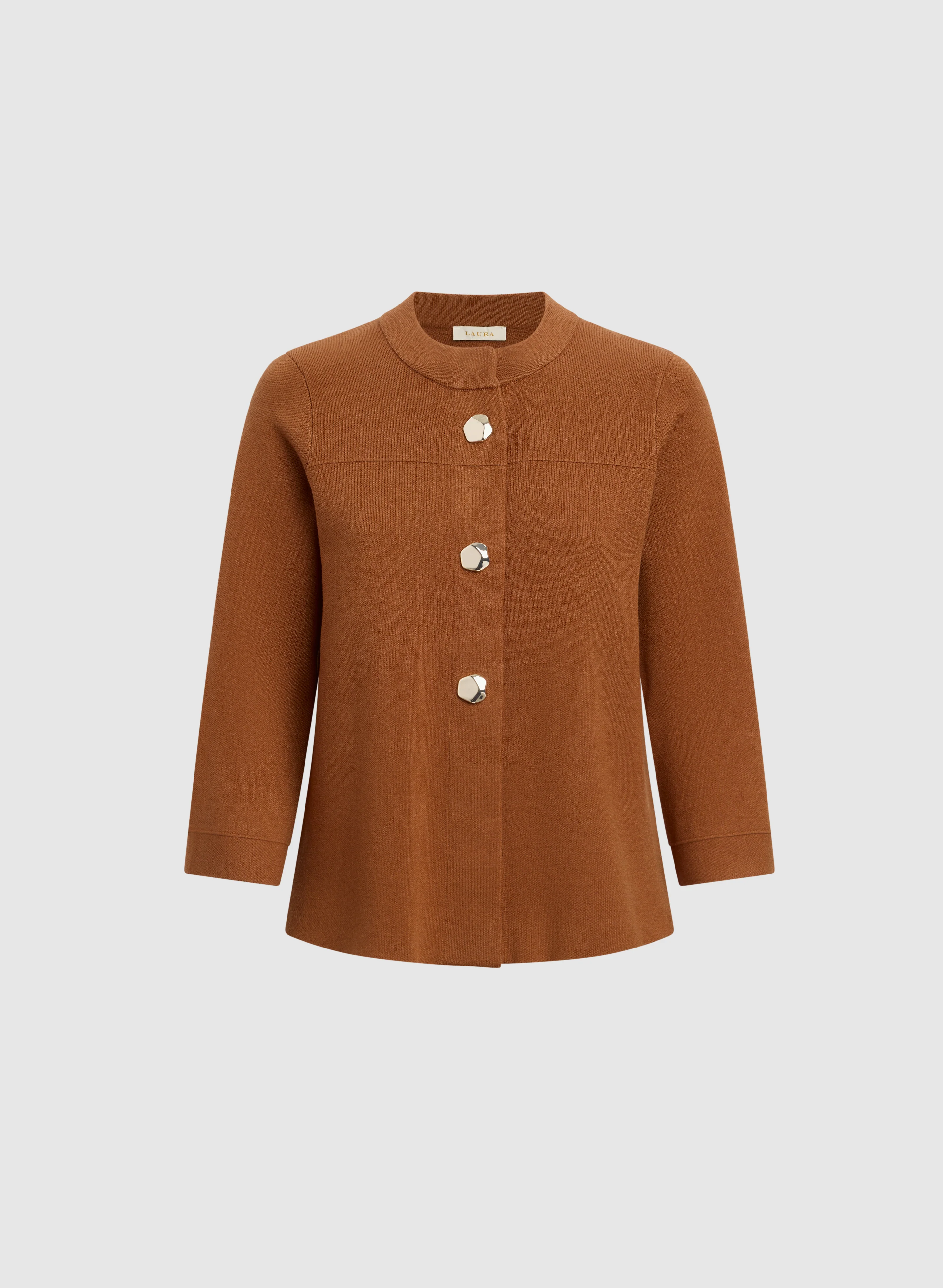 Short Knit Cardigan - Image 6
