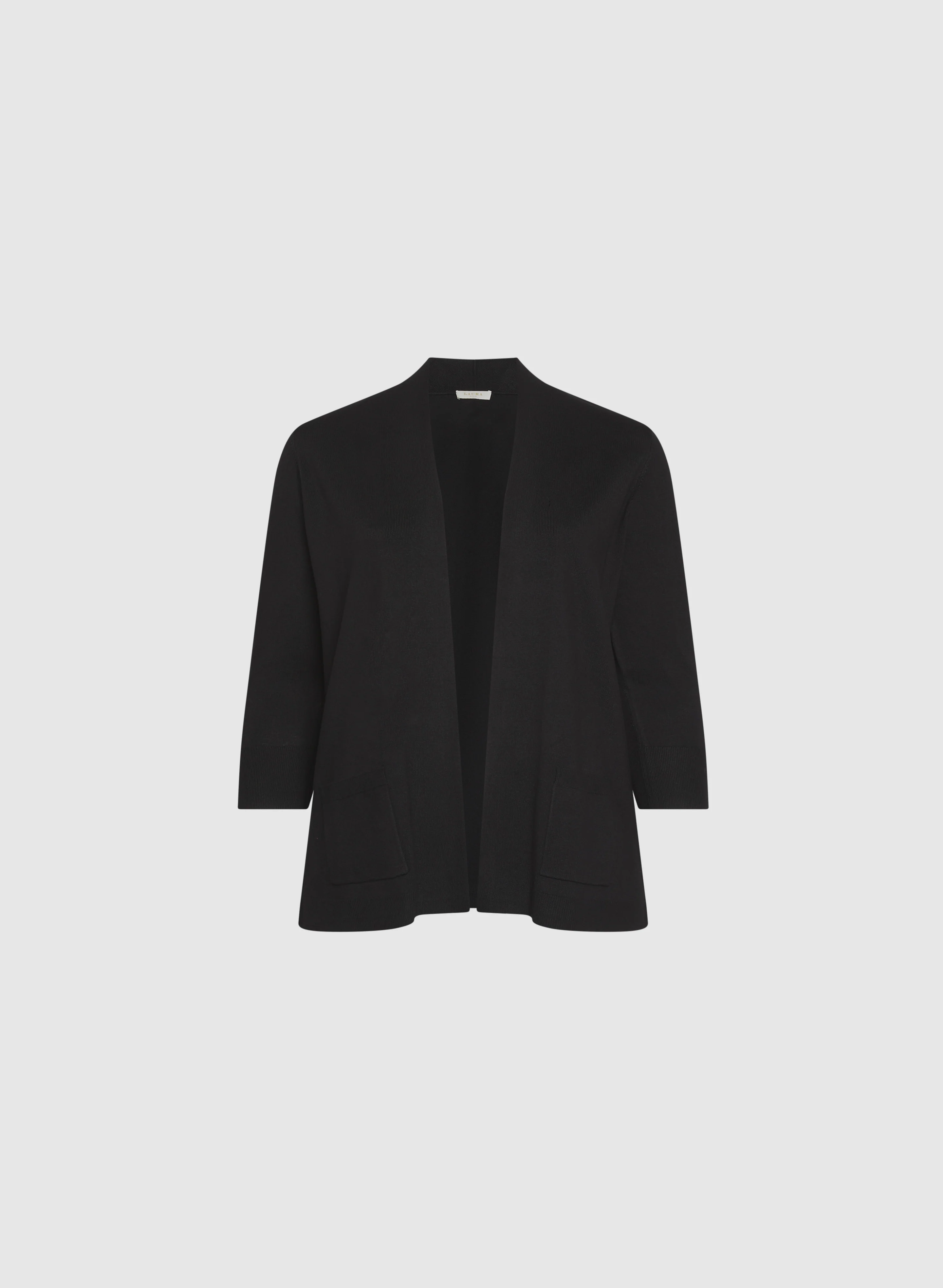 Short Open Front Cardigan - Image 6