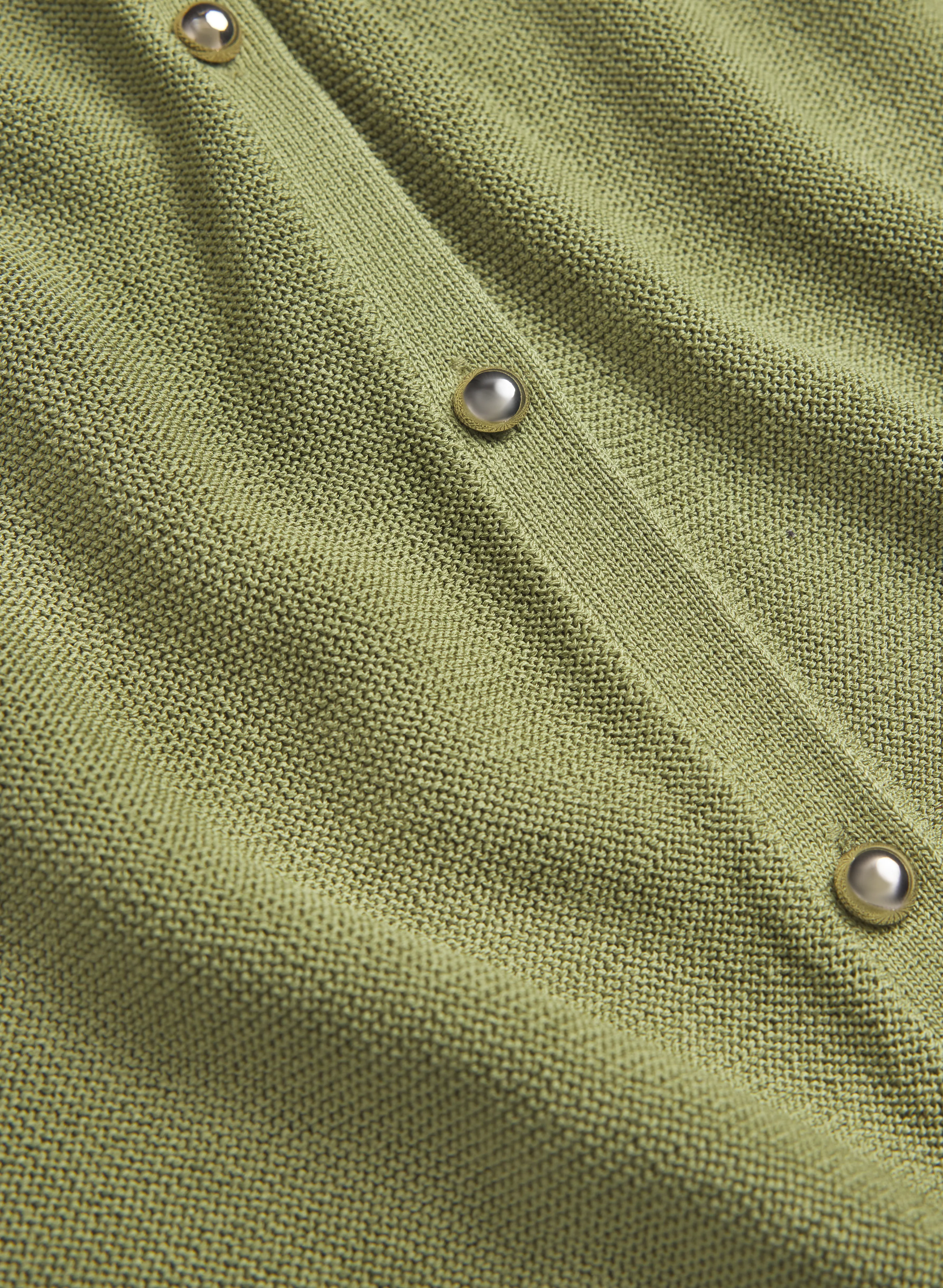 Short Sleeve Button Cardigan - Image 7