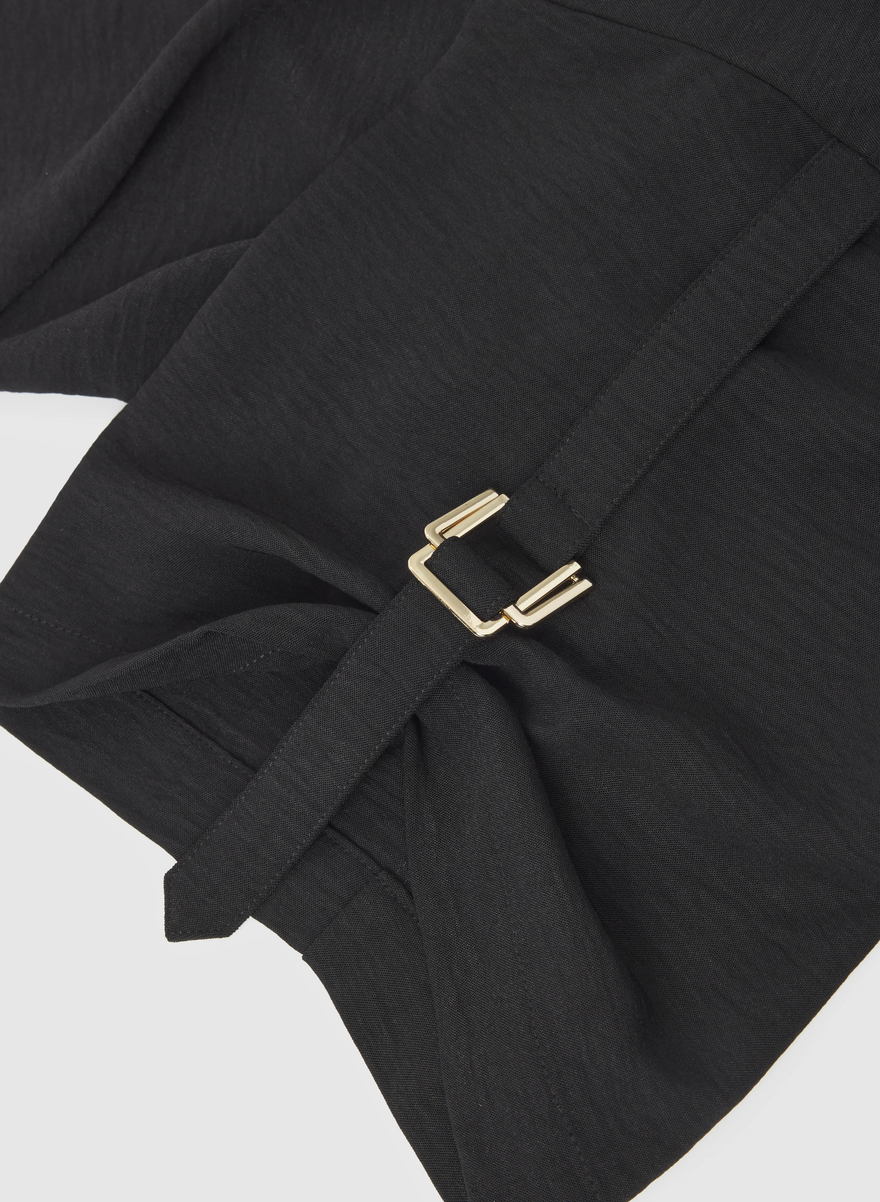 Short Sleeve Button-Down Blouse - Image 7