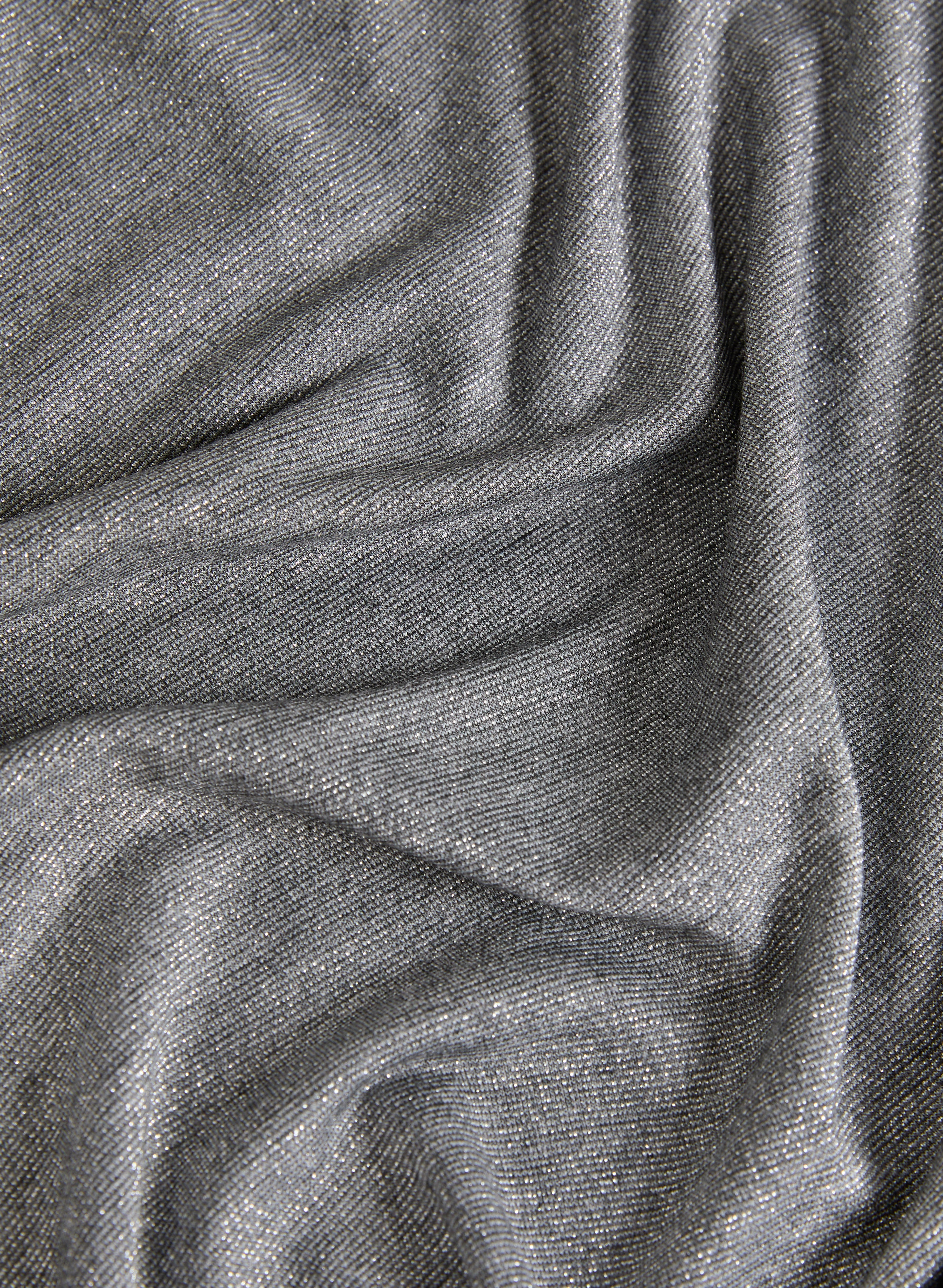 Metallic Mock Neck Top - Image 7