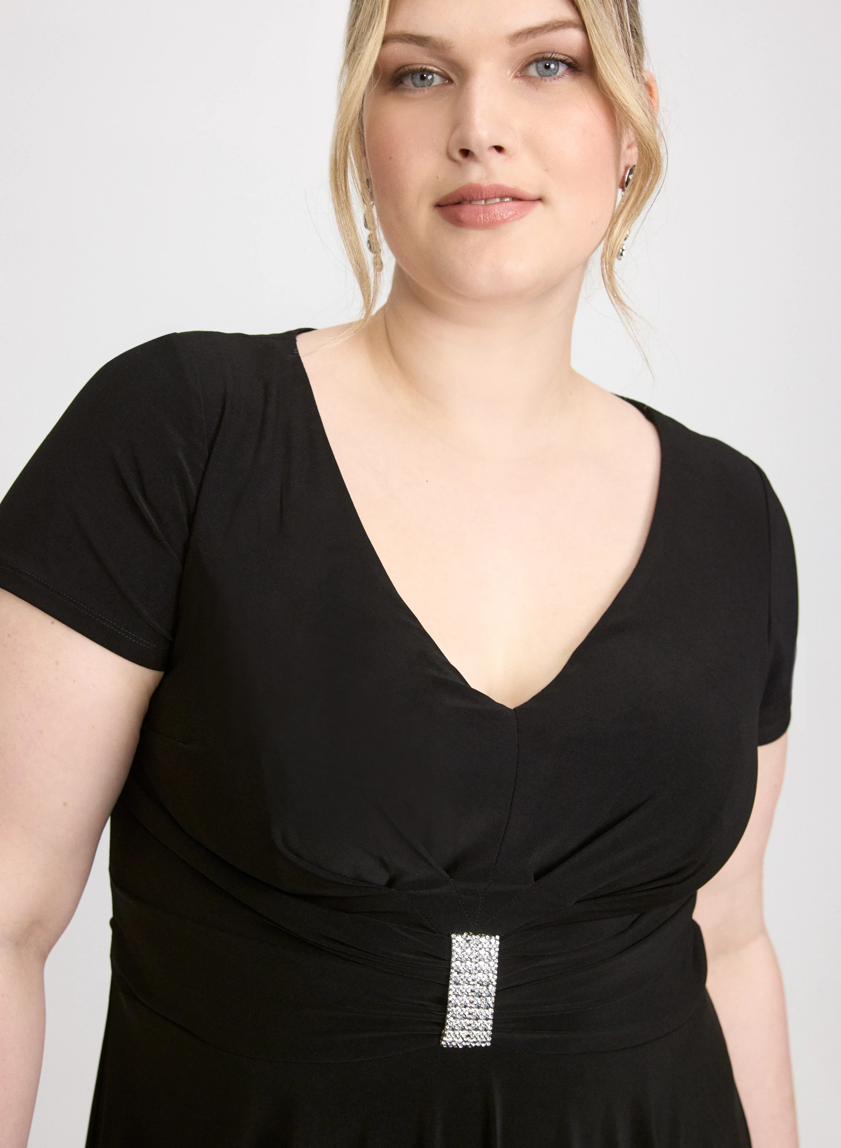 Short Sleeve Jersey Dress - Image 5