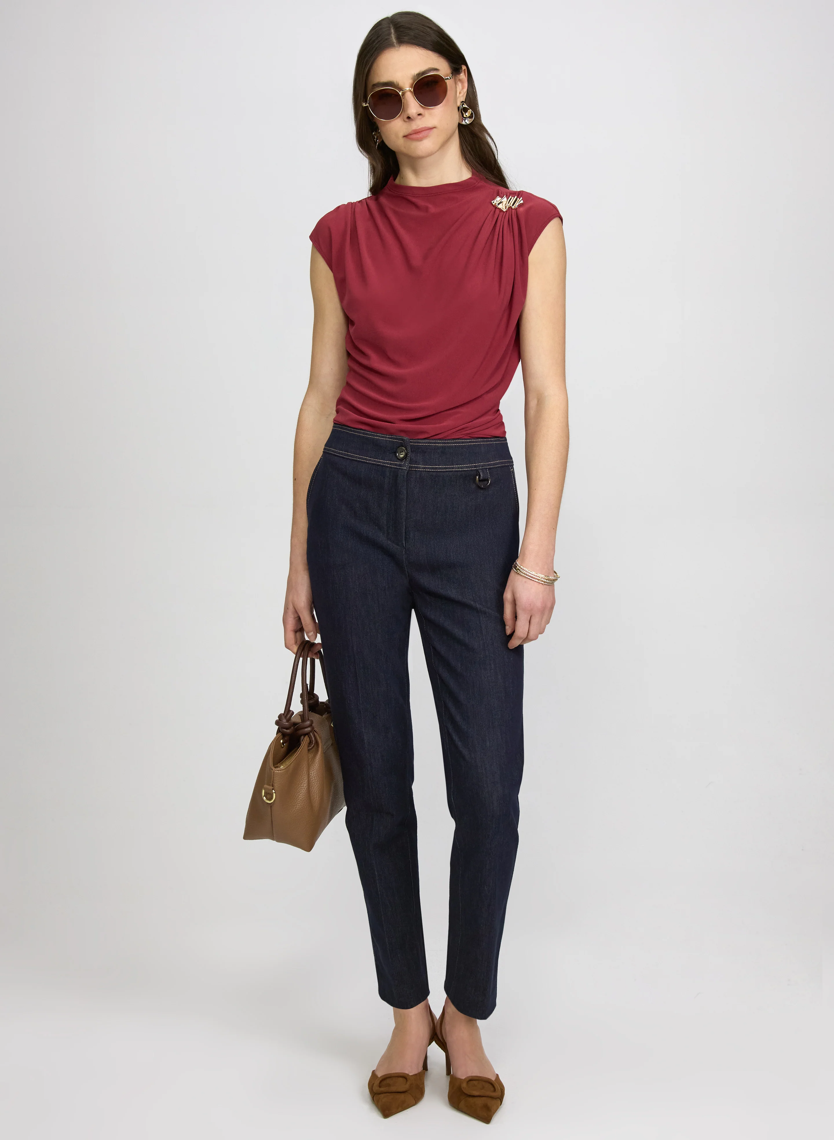 Shoulder Buckle Top - Image 3