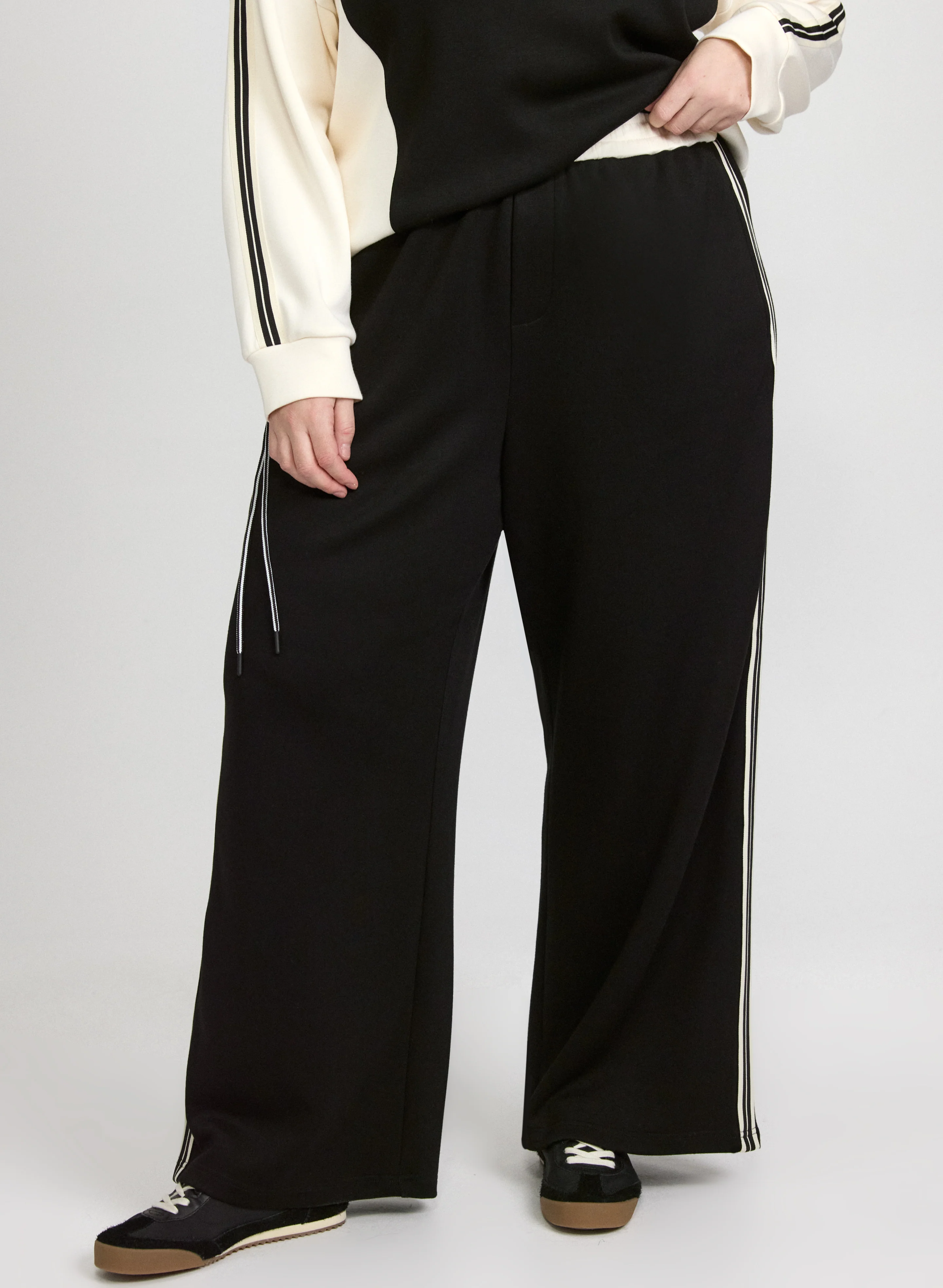 Side Tape Detail Pants