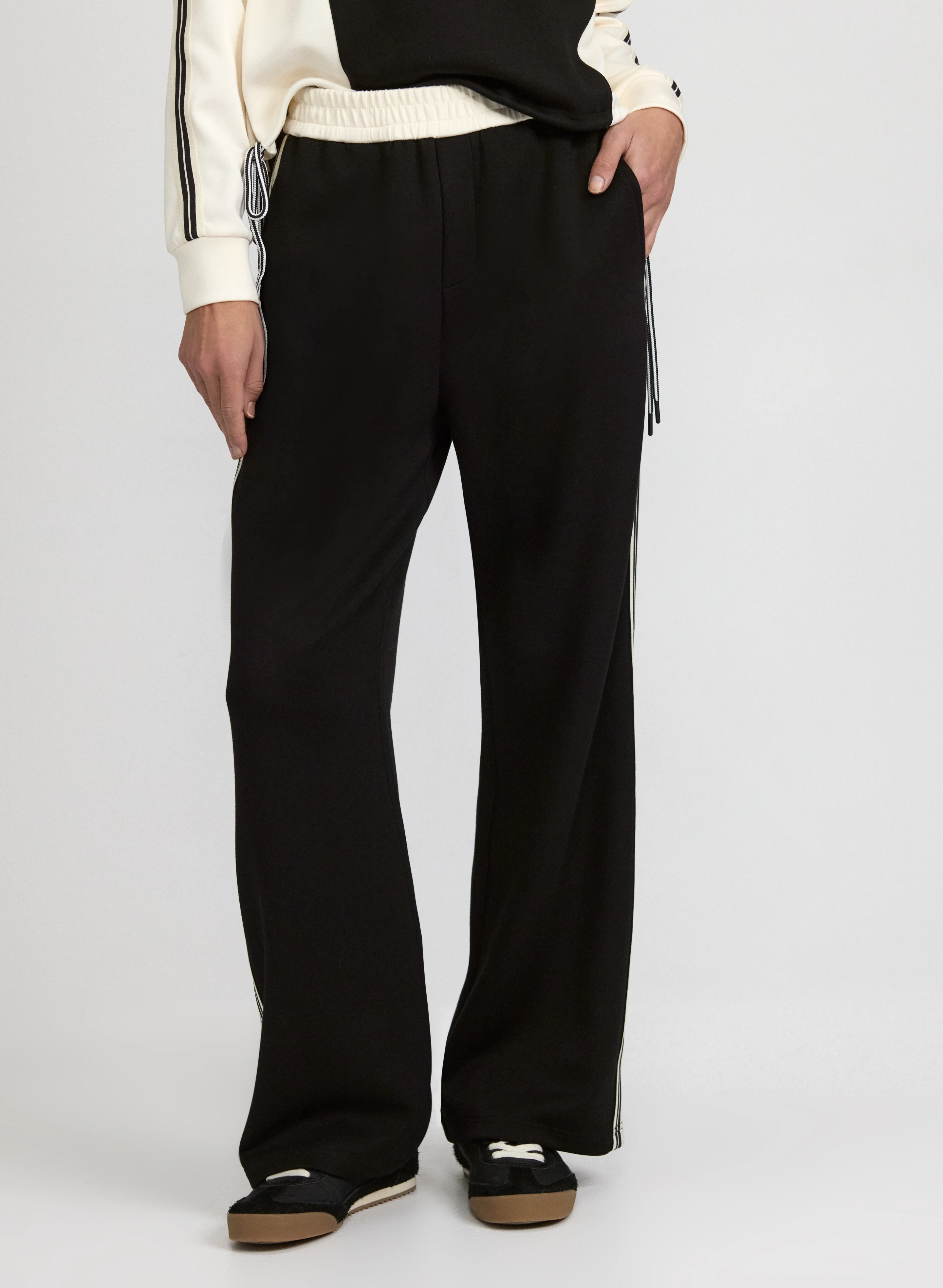 Side Tape Detail Pants