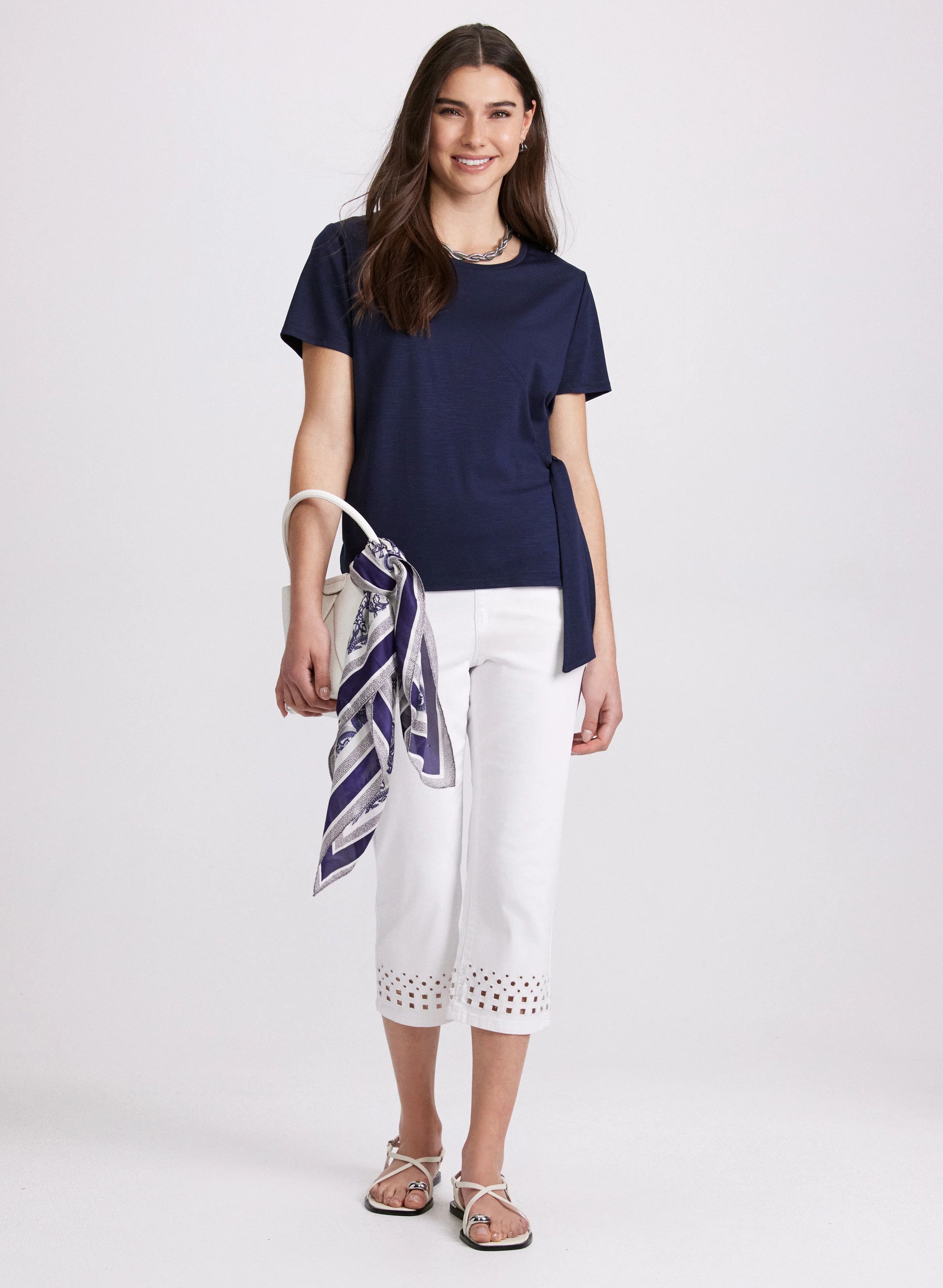 Side Tie T-Shirt - Image 3