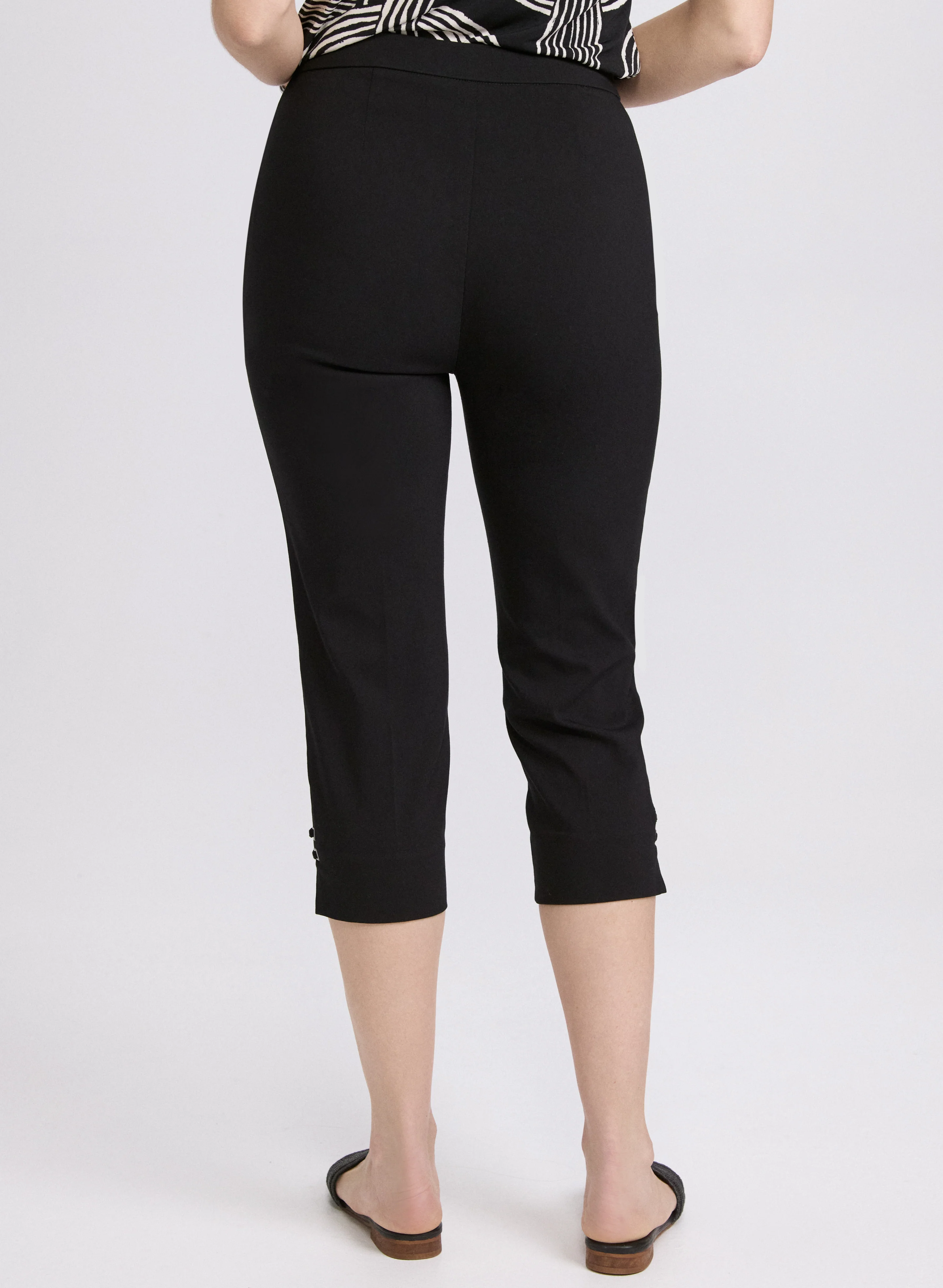 Signature Fit Bengaline Capris - Image 4