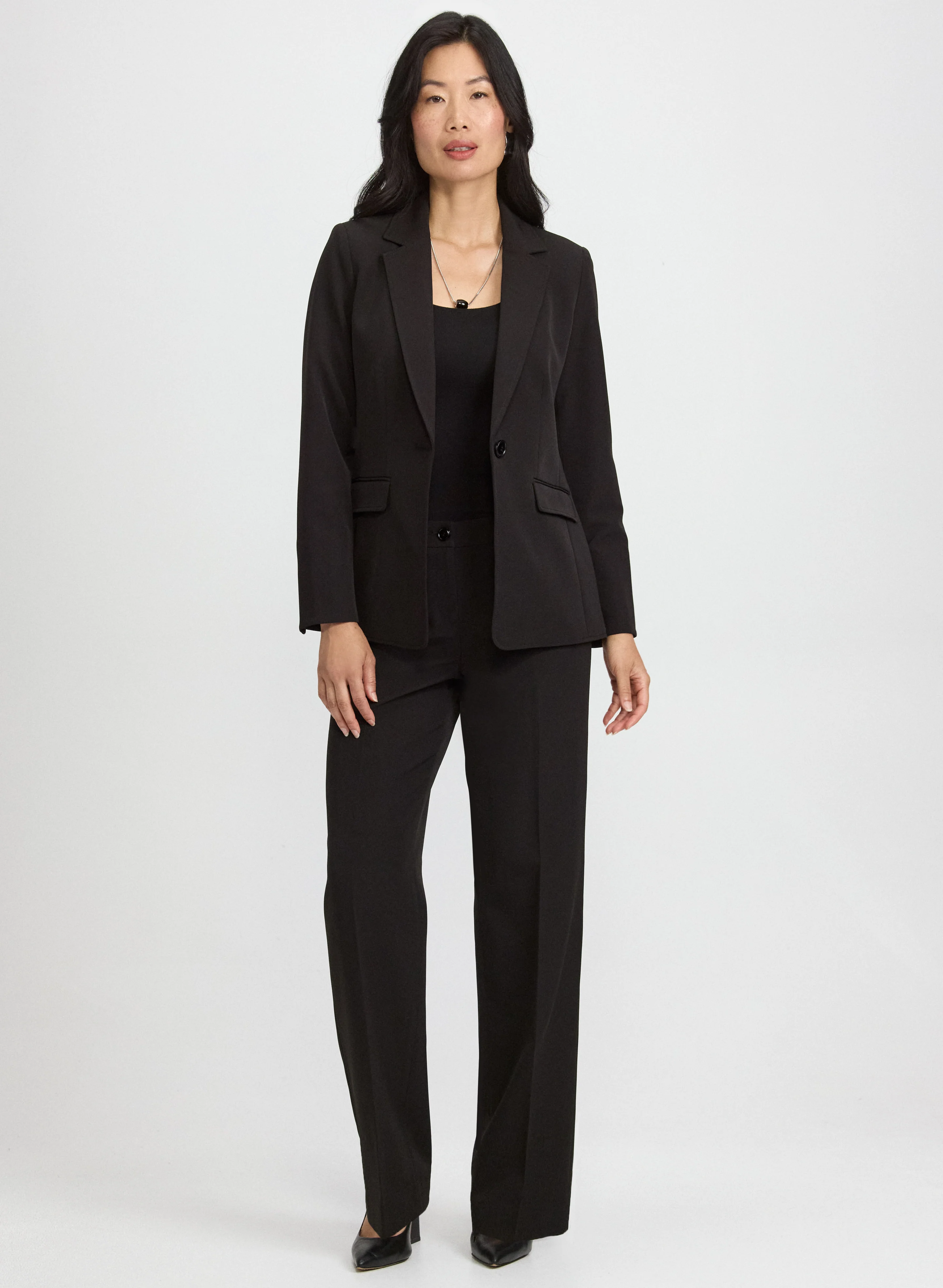 Signature Single-Breasted Blazer - Image 3