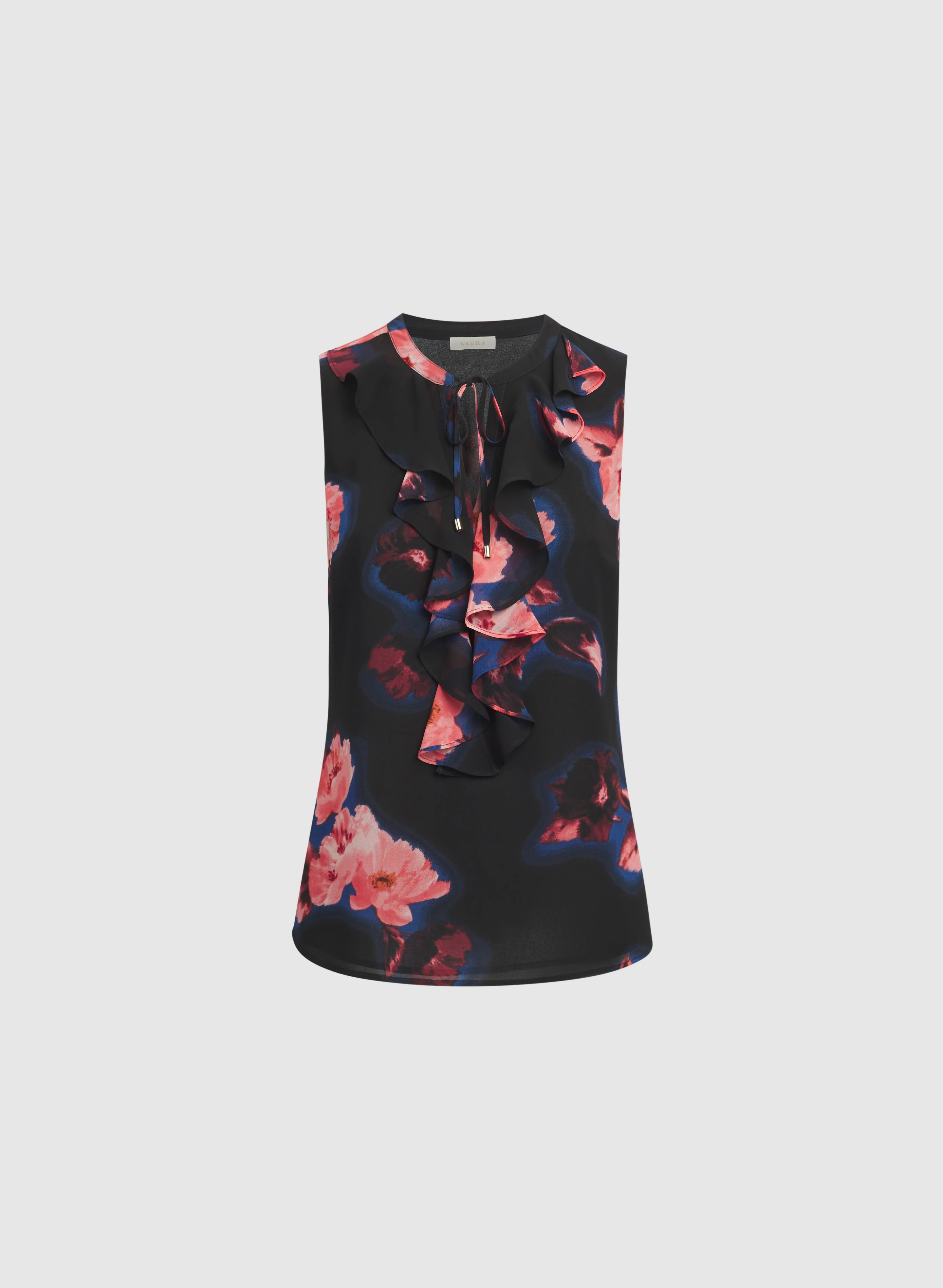 Sleeveless Floral Blouse - Image 6