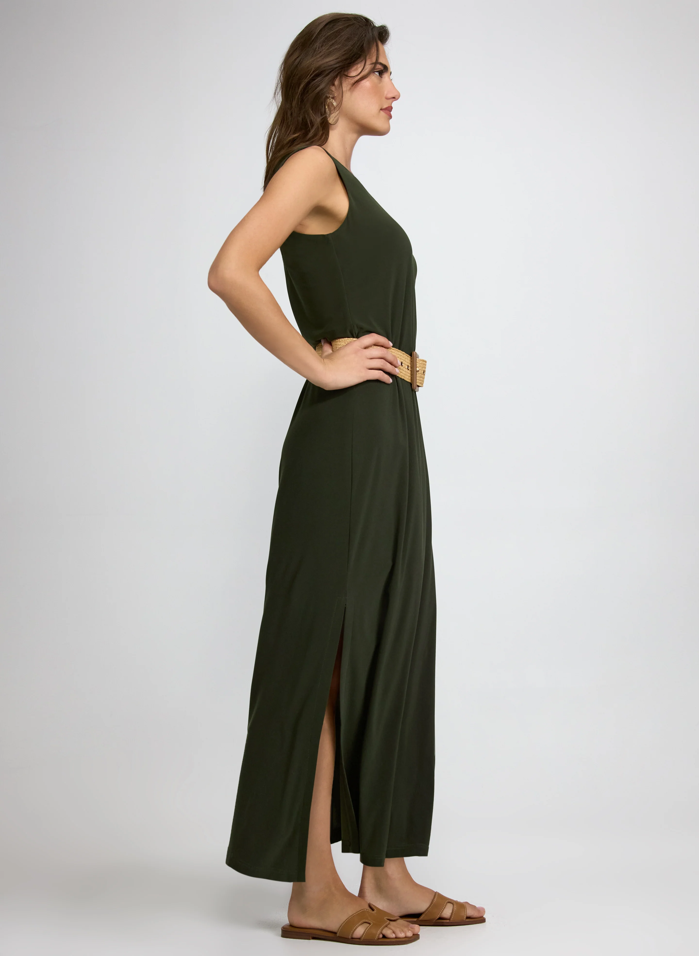 Sleeveless Jersey Maxi Dress - Image 7