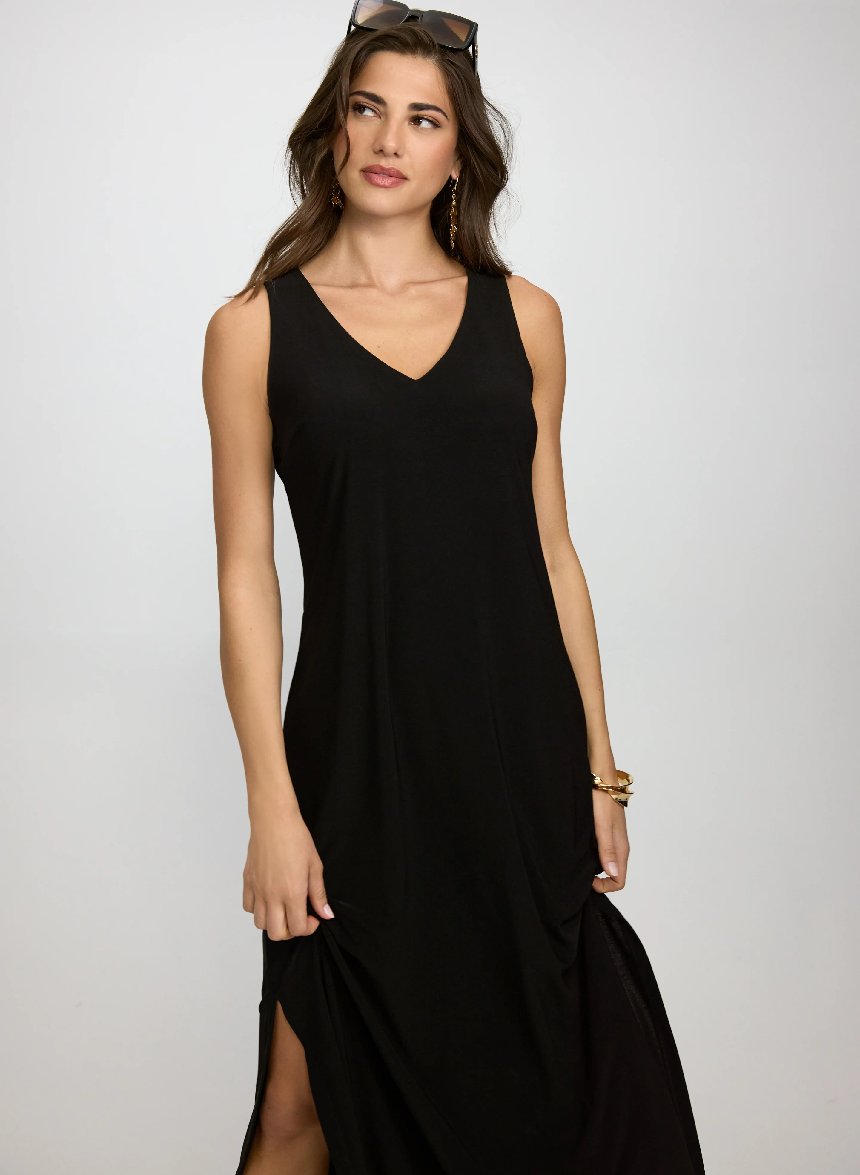 Sleeveless Jersey Maxi Dress - Image 7