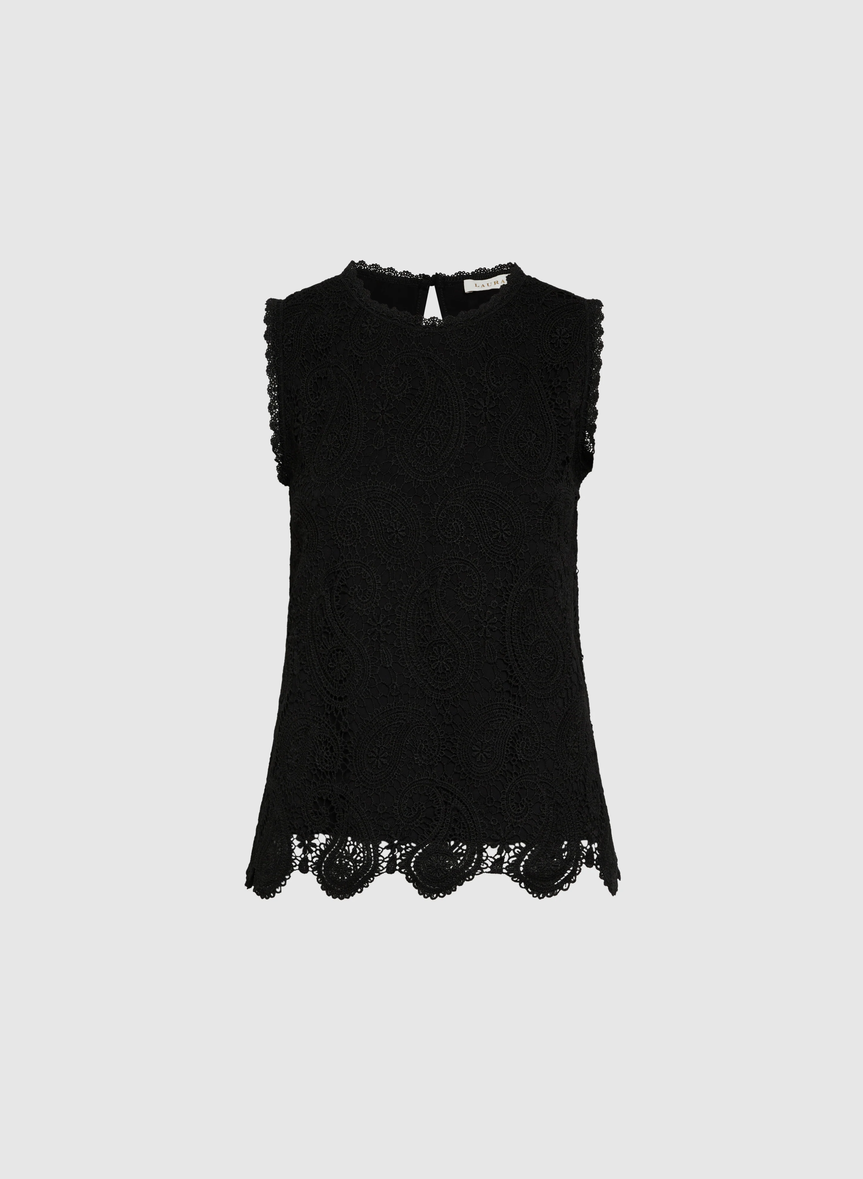 Sleeveless Lace Top - Image 6