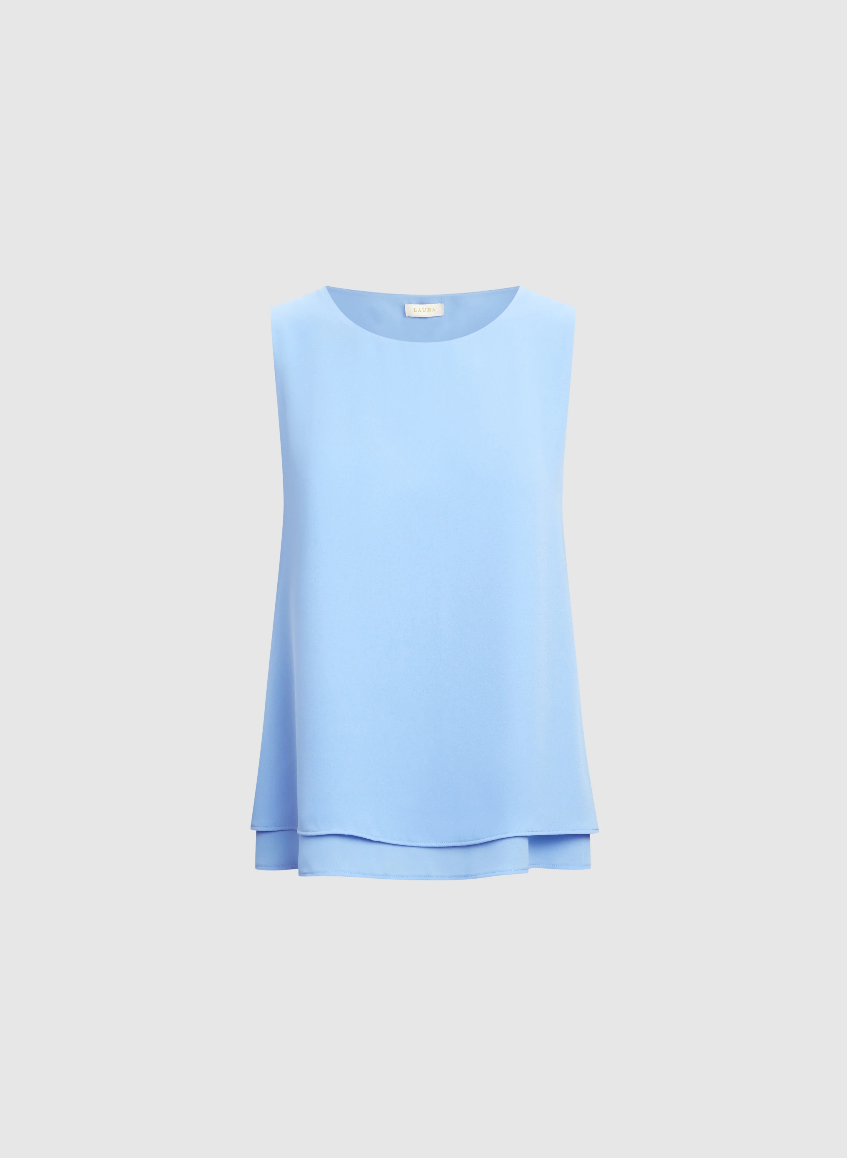 Sleeveless Layered Blouse - Image 6