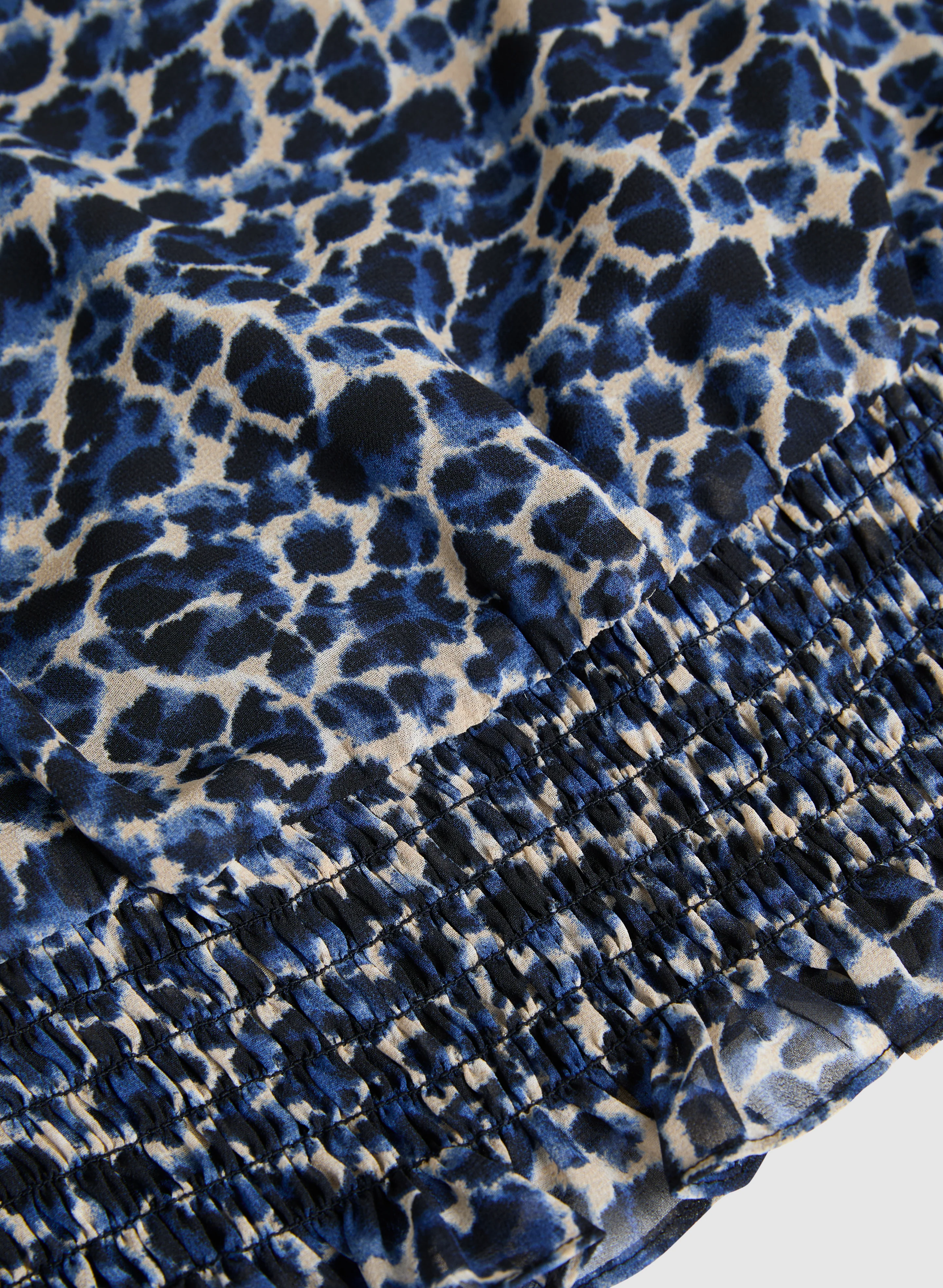 Sleeveless Leopard Print Blouse - Image 7