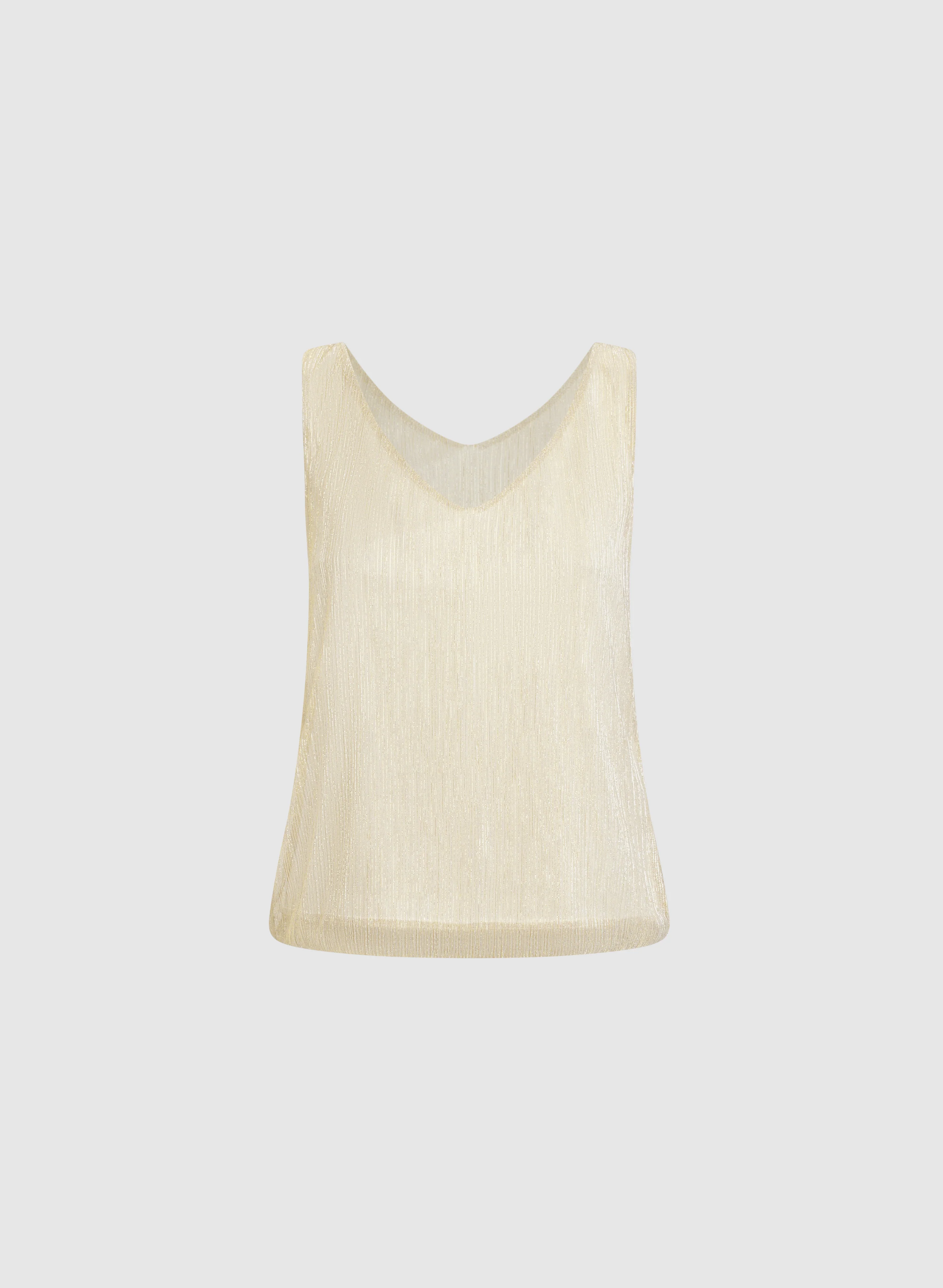 Sleeveless Metallic Top - Image 6