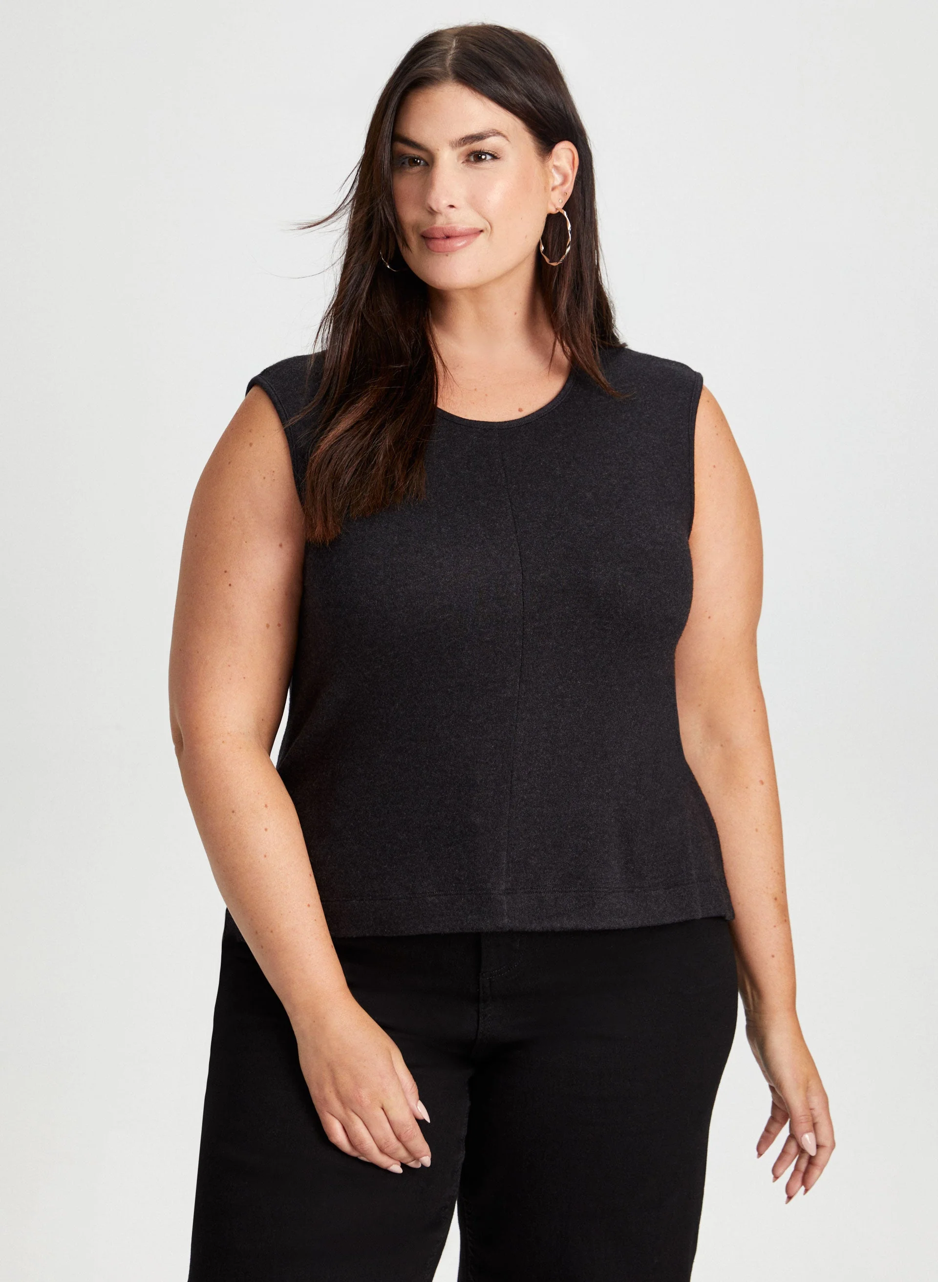 Joseph Ribkoff - Knit Tank Top - Image 5