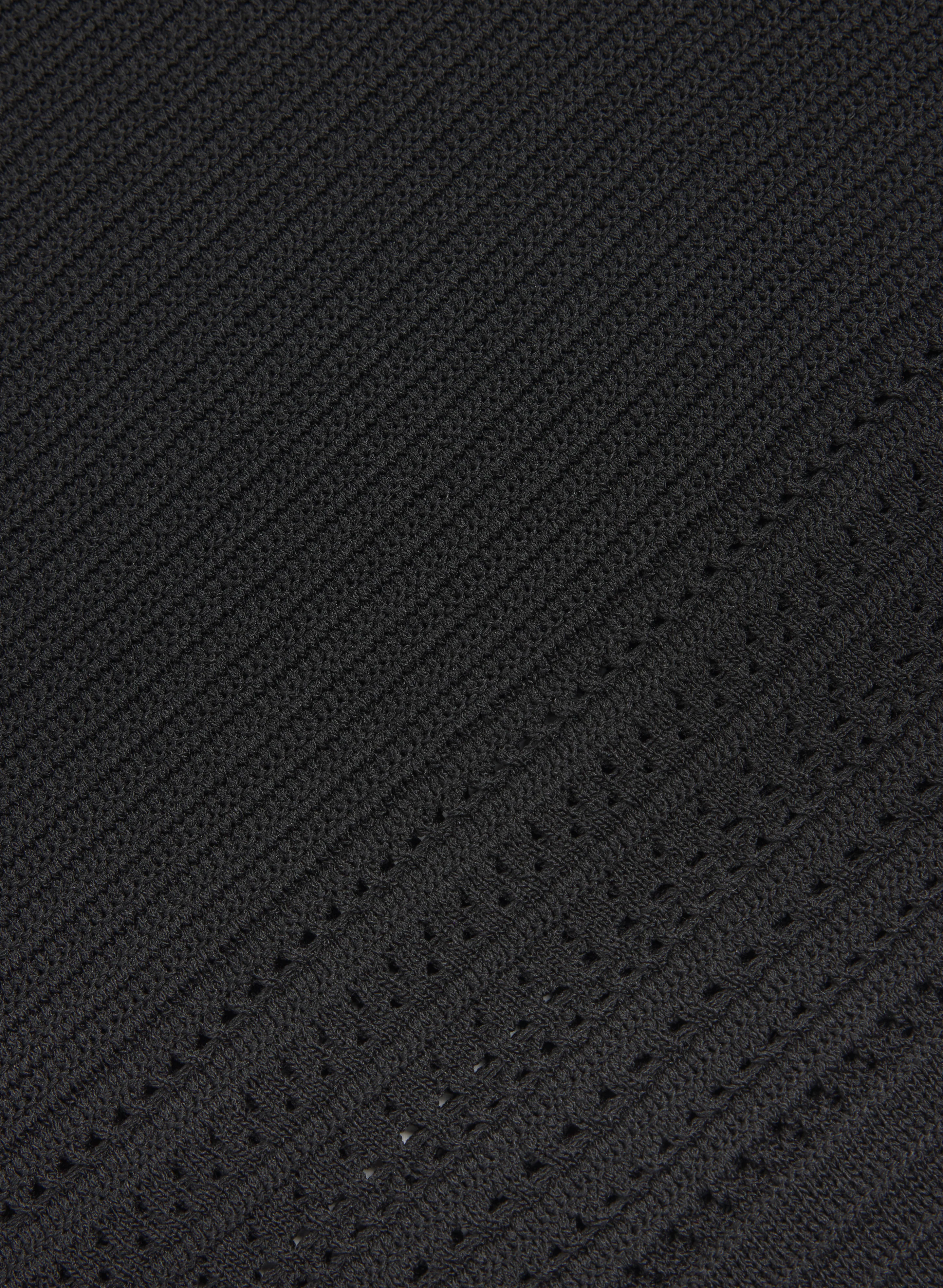 Sleeveless Pointelle Knit Tank - Image 7
