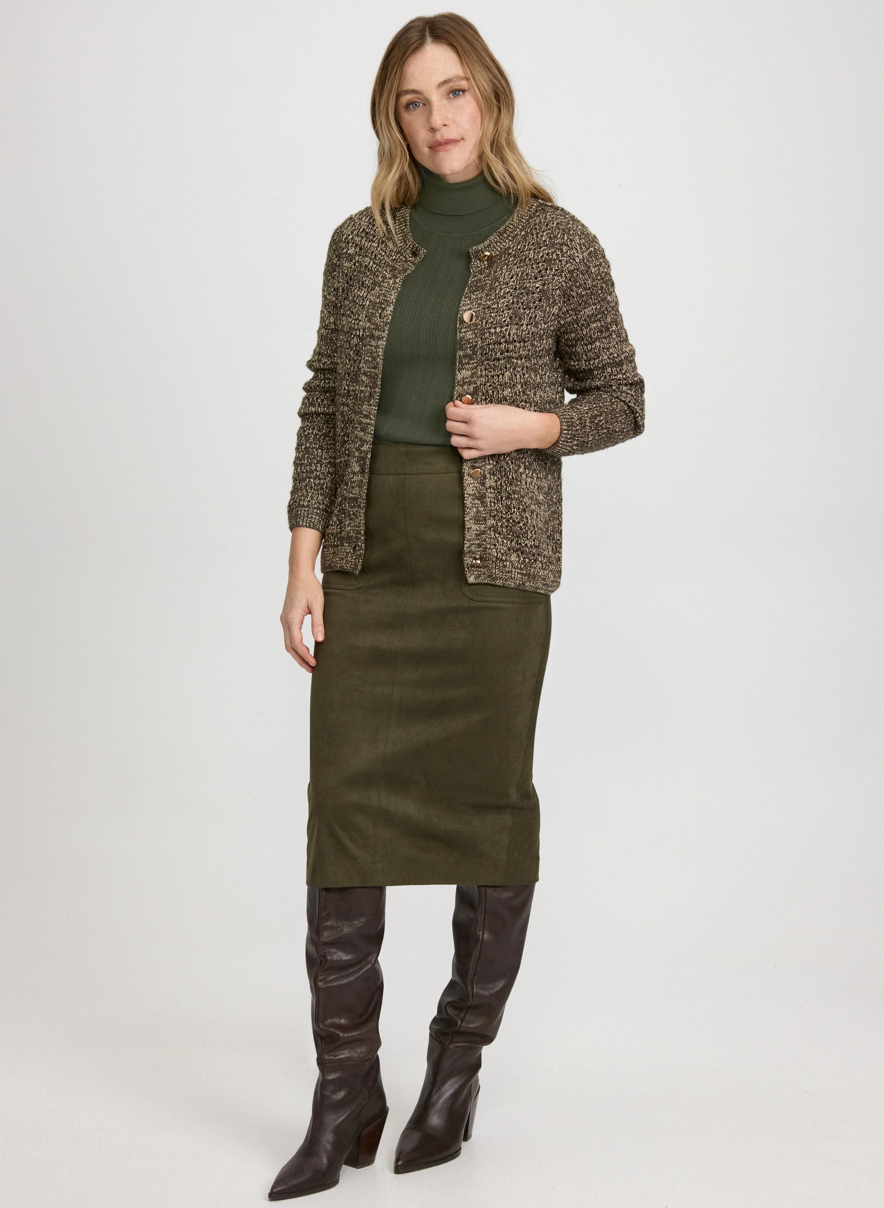 Sleeveless Turtleneck Sweater - Image 2