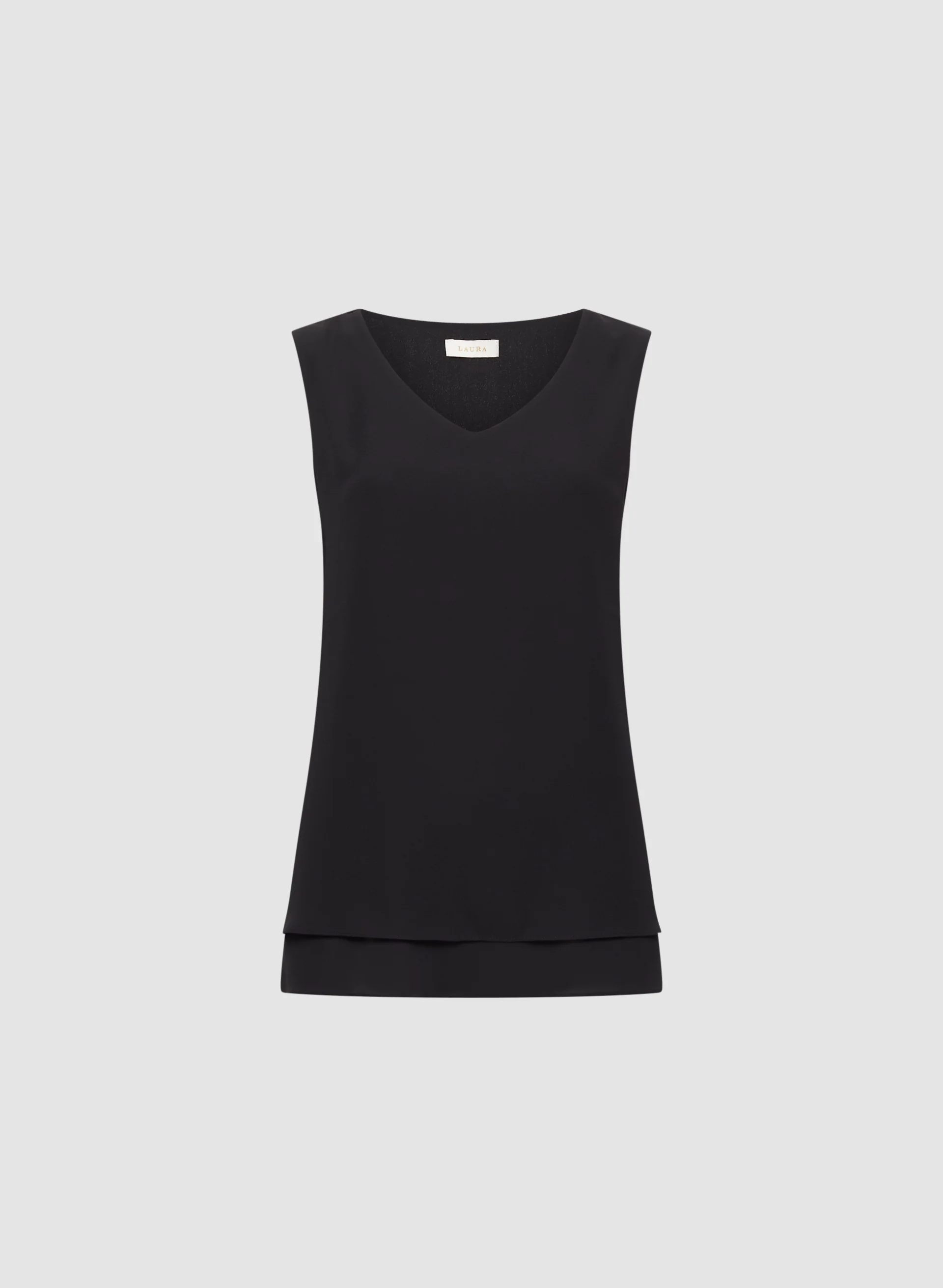 Sleeveless V-Neck Blouse - Image 6