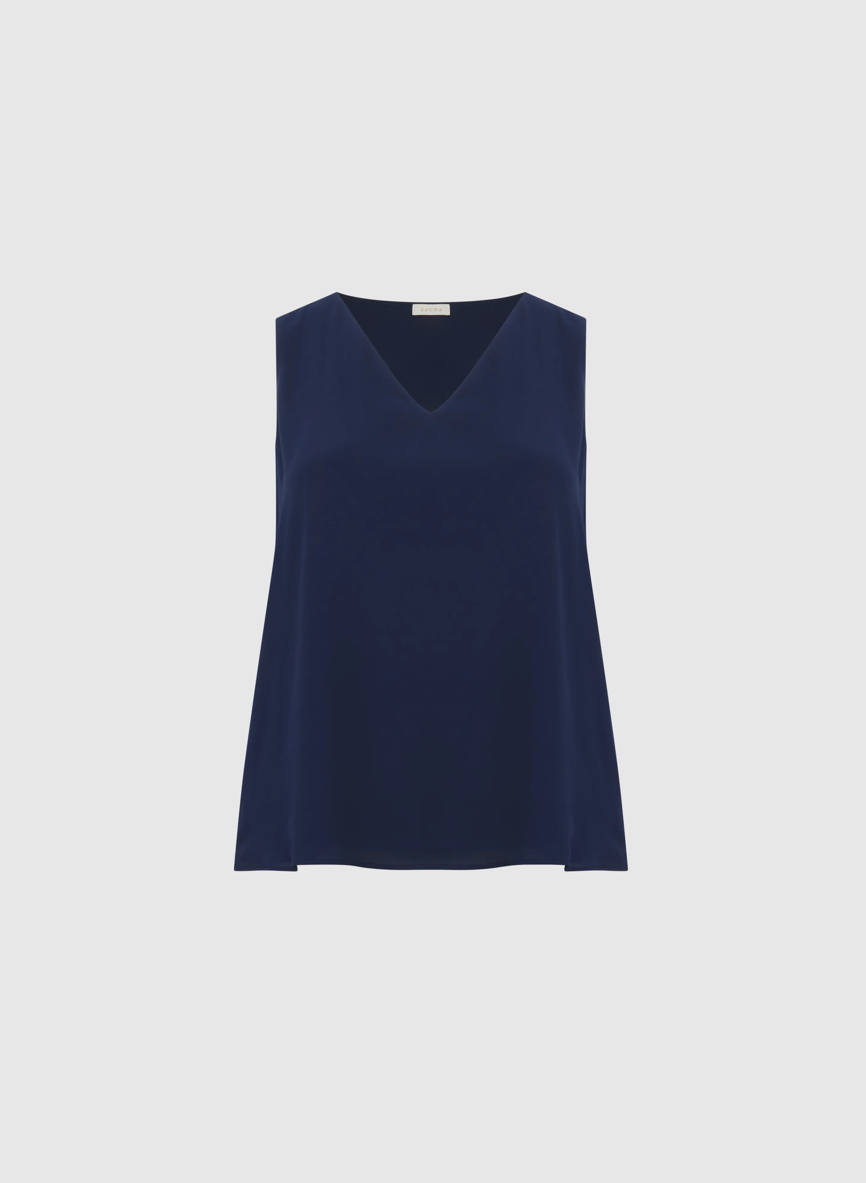 Sleeveless V-Neck Blouse - Image 6