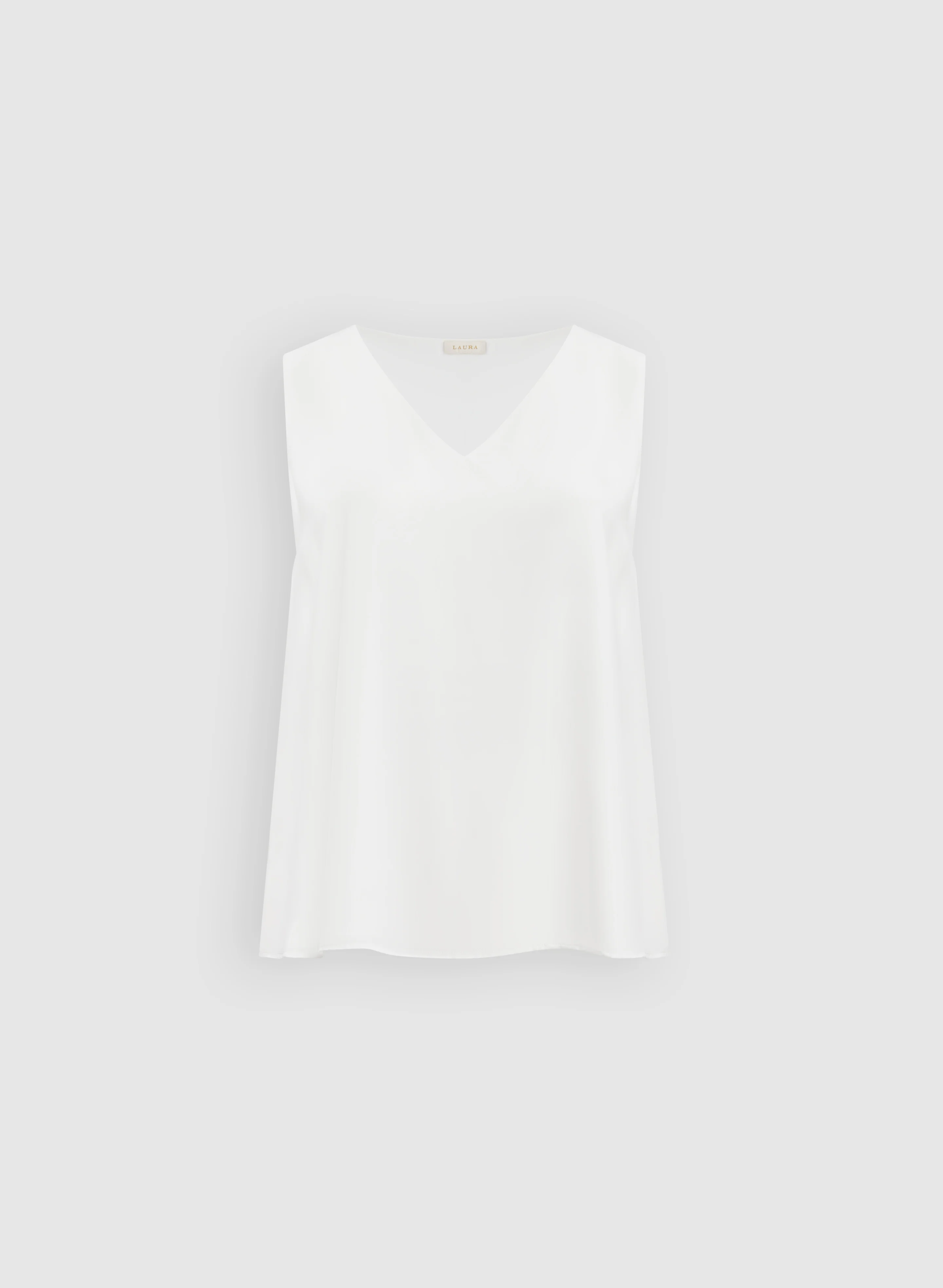 Sleeveless V-Neck Blouse - Image 6