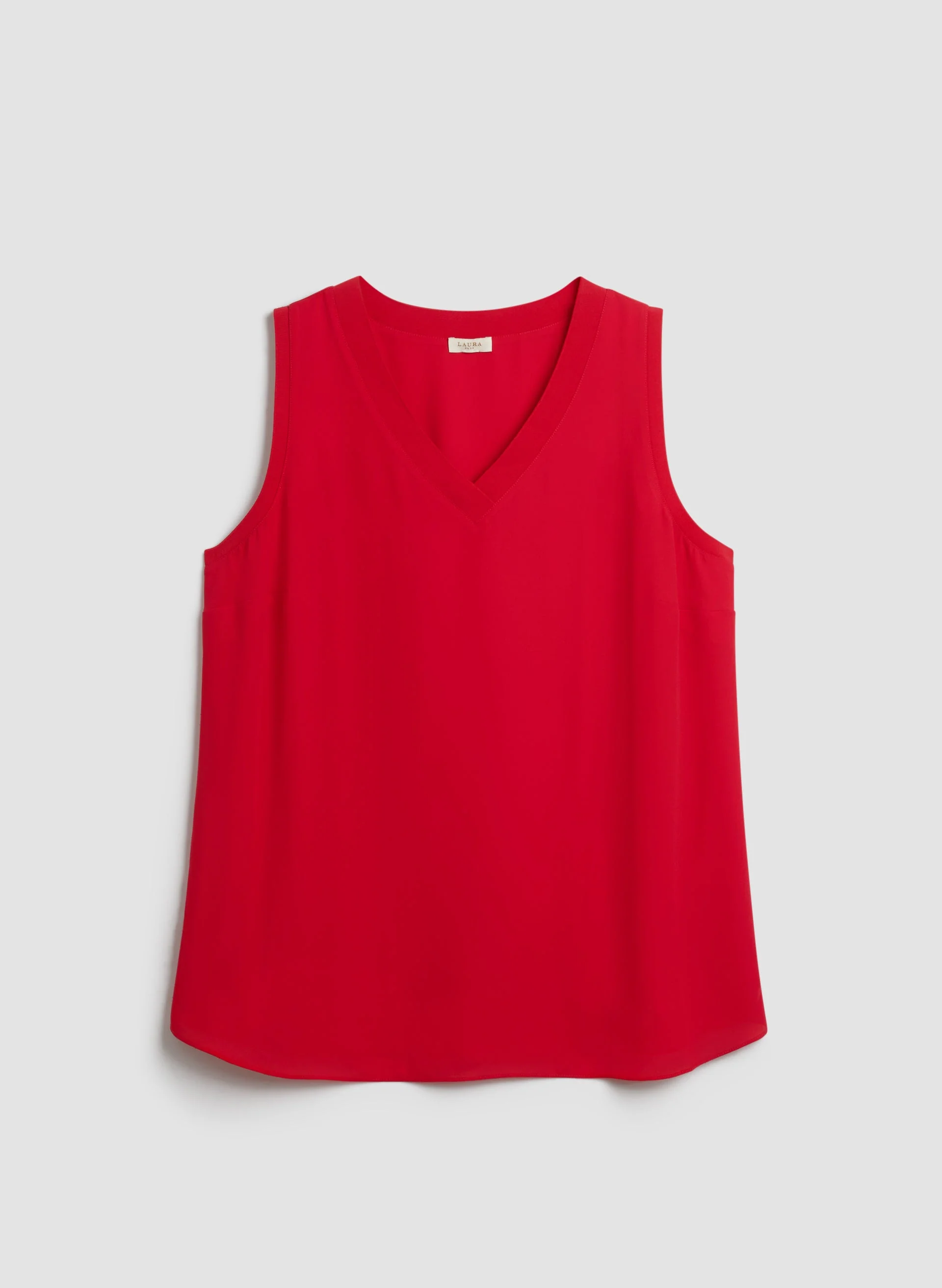 Sleeveless V-Neck Blouse - Image 6
