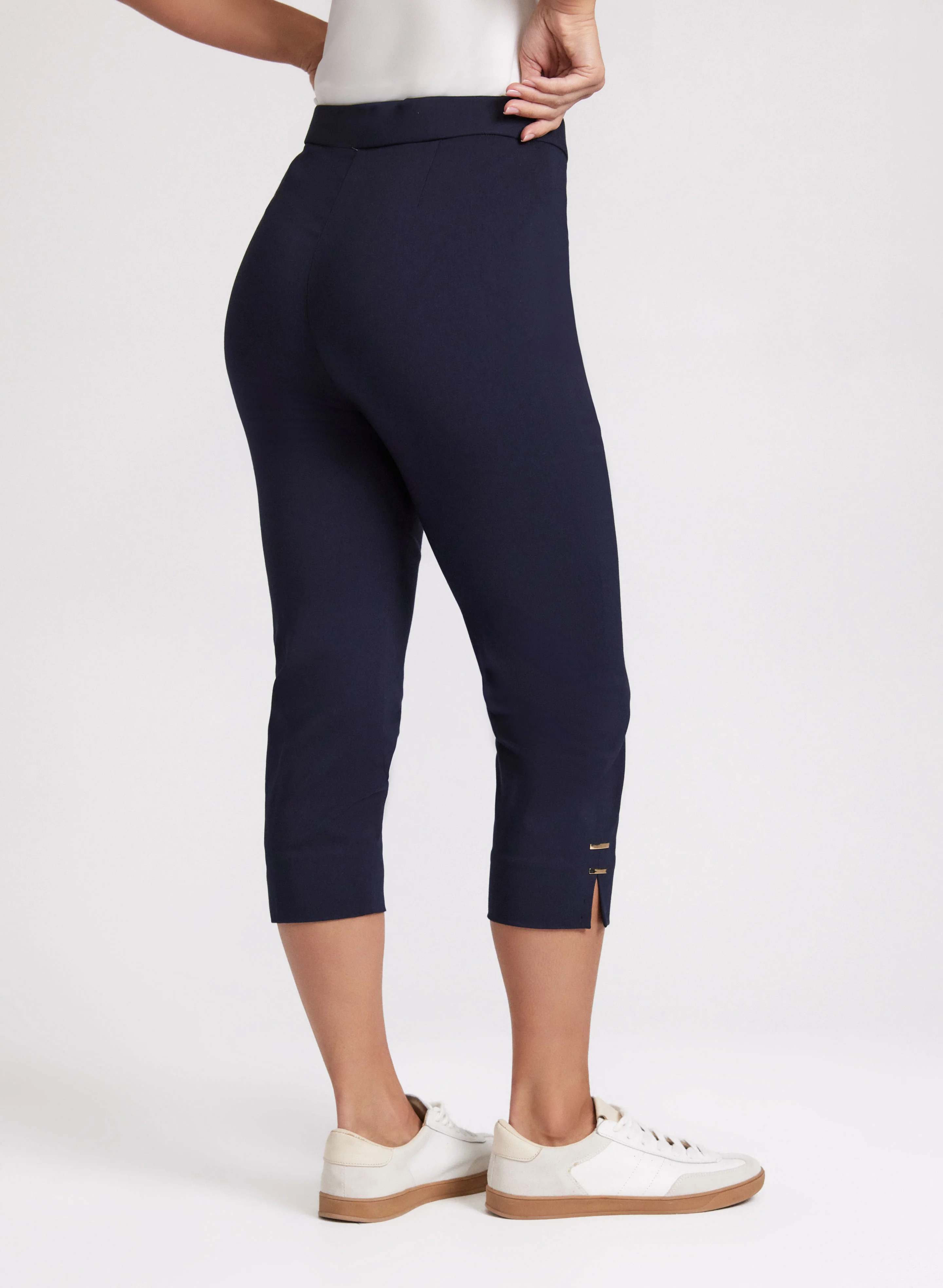 High-Rise Bengaline Capris - Image 5