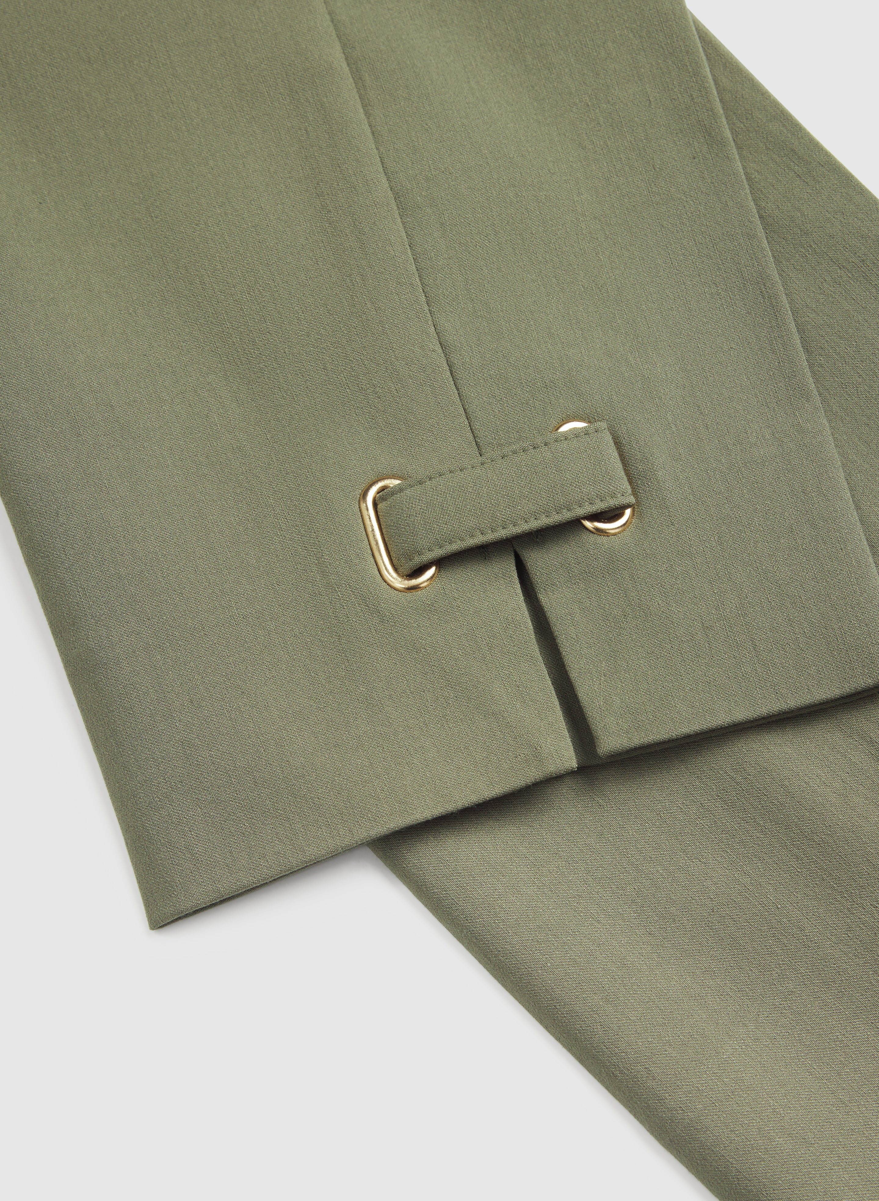 Slim-Leg Bengaline Capris - Image 7