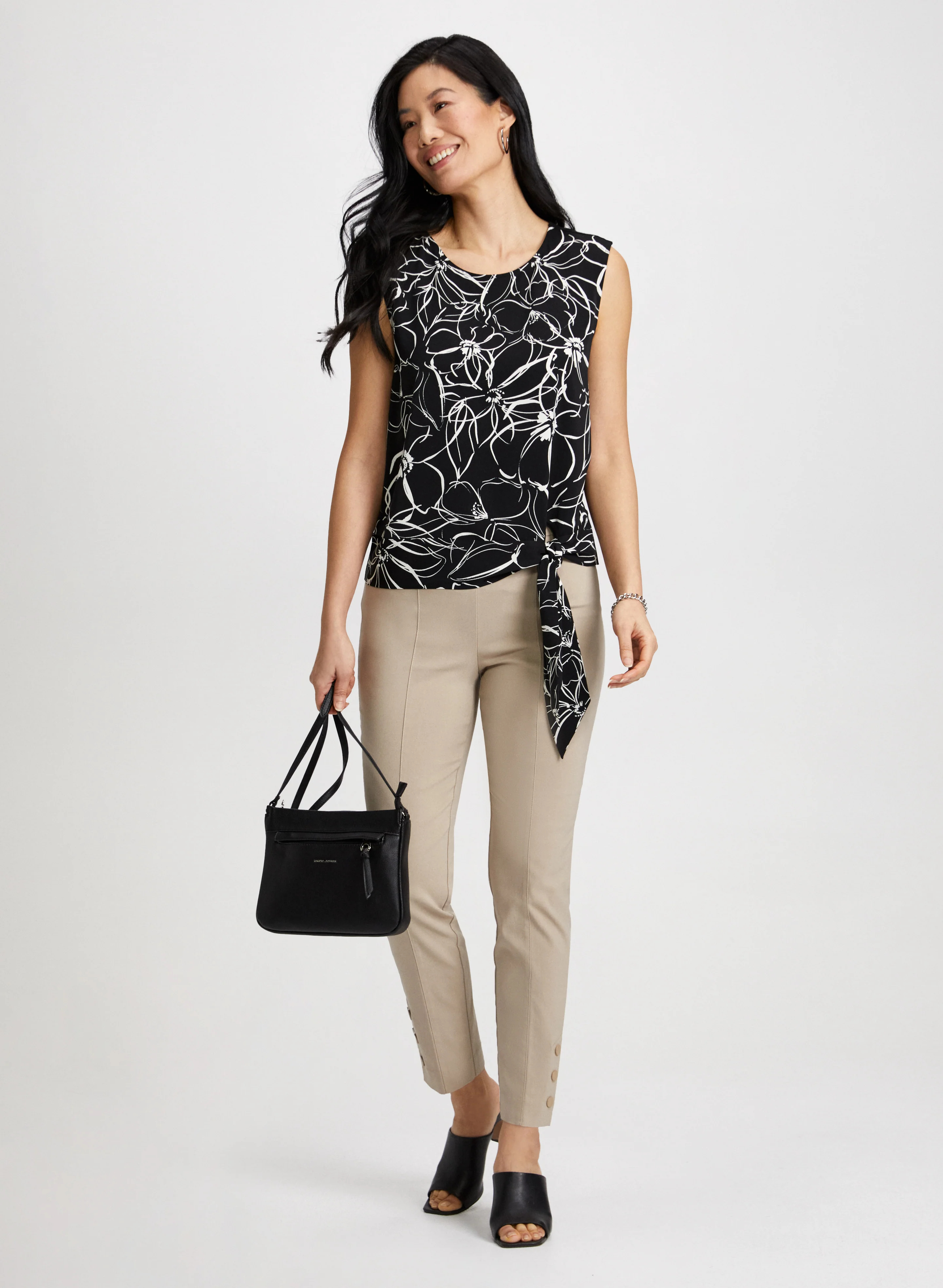 Slim Pull-On Ankle Pants - Image 4