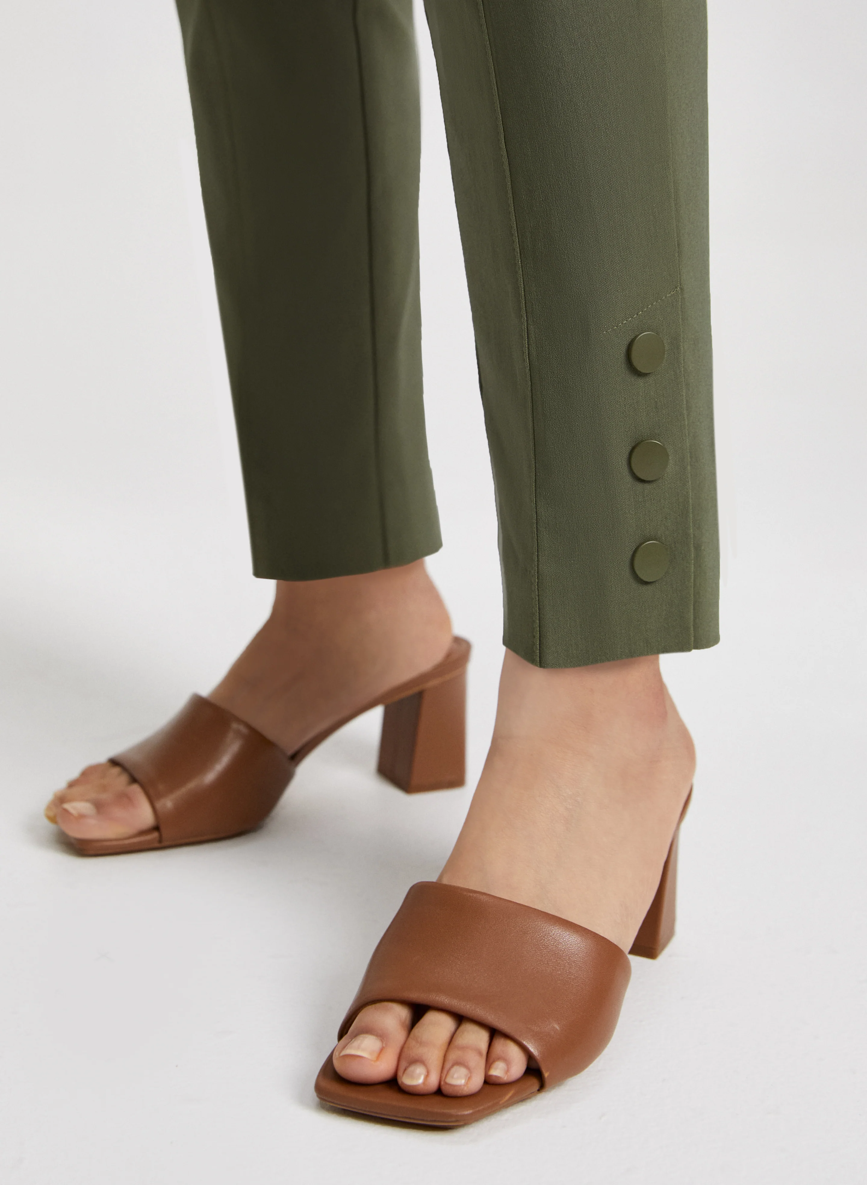 Slim Pull-On Ankle Pants - Image 5
