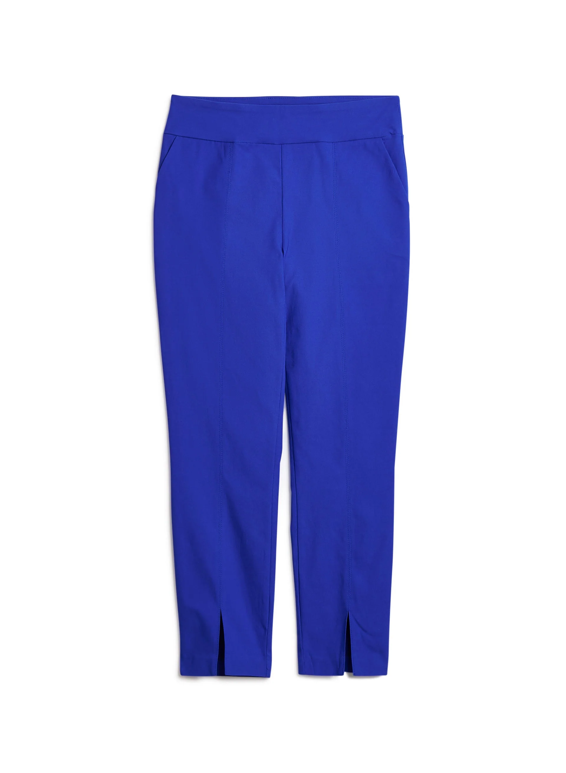 Slit Hem Pull-On Capris - Image 5