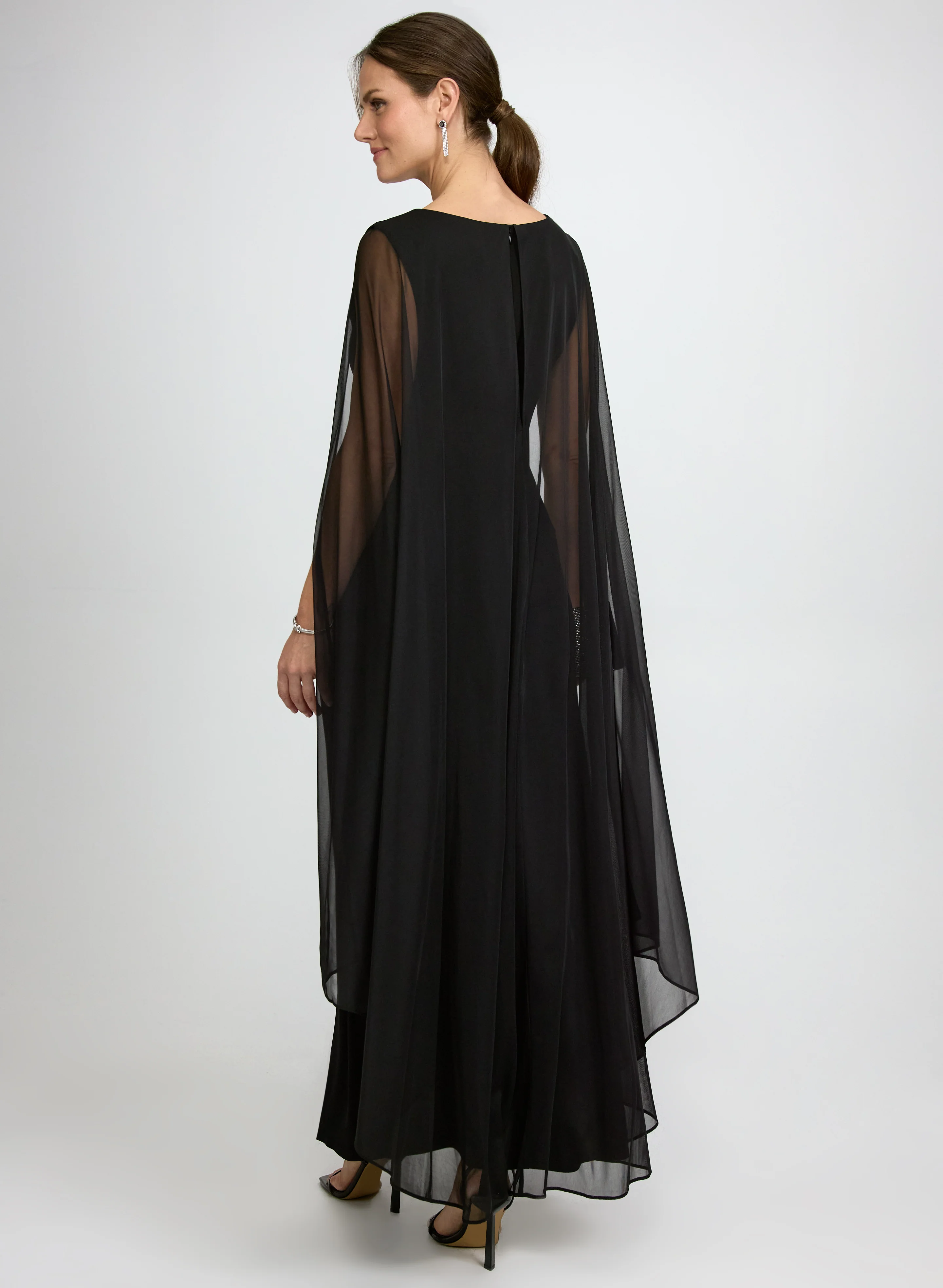 Slit Jersey Dress - Image 4