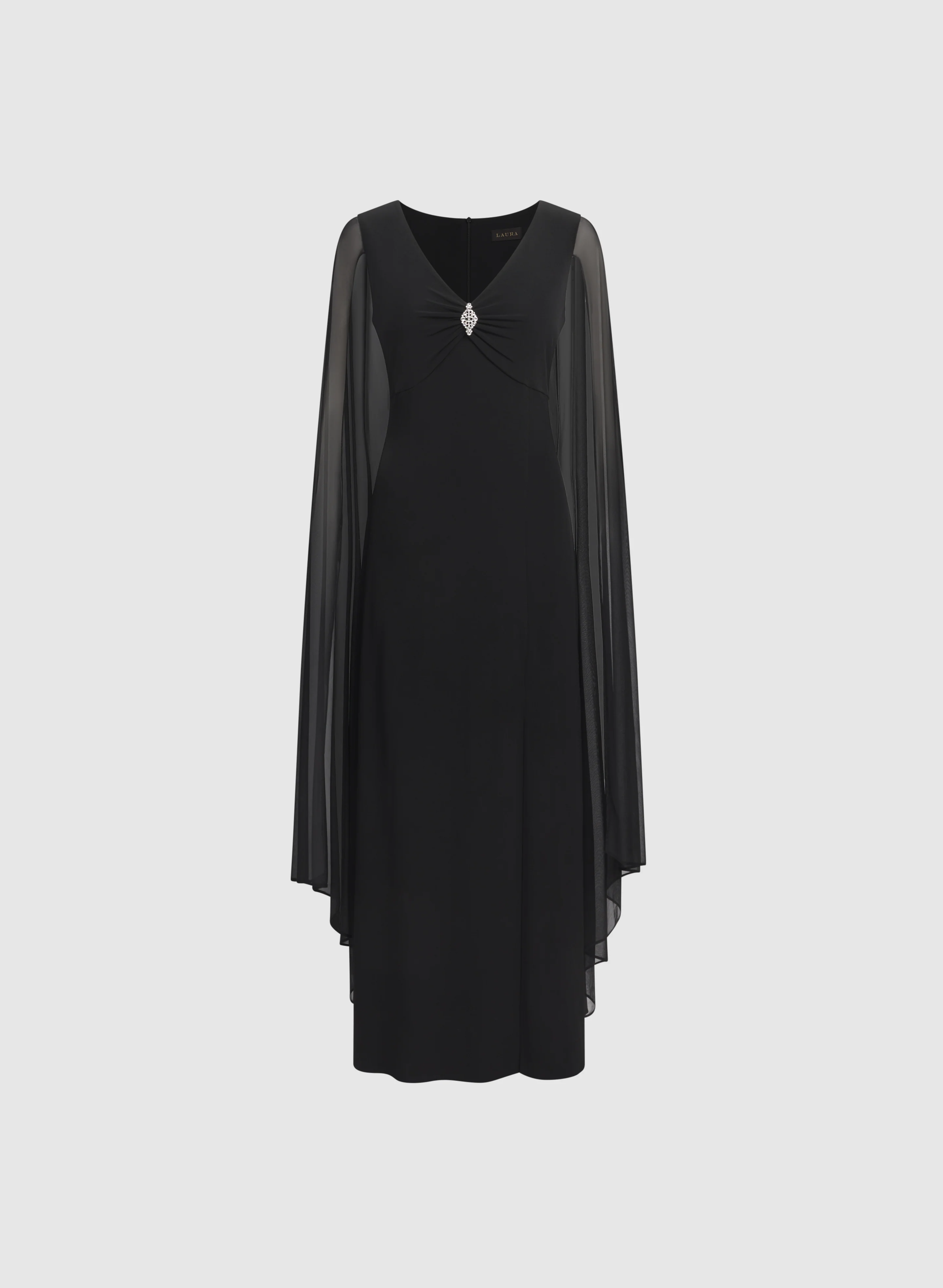 Slit Jersey Dress - Image 5