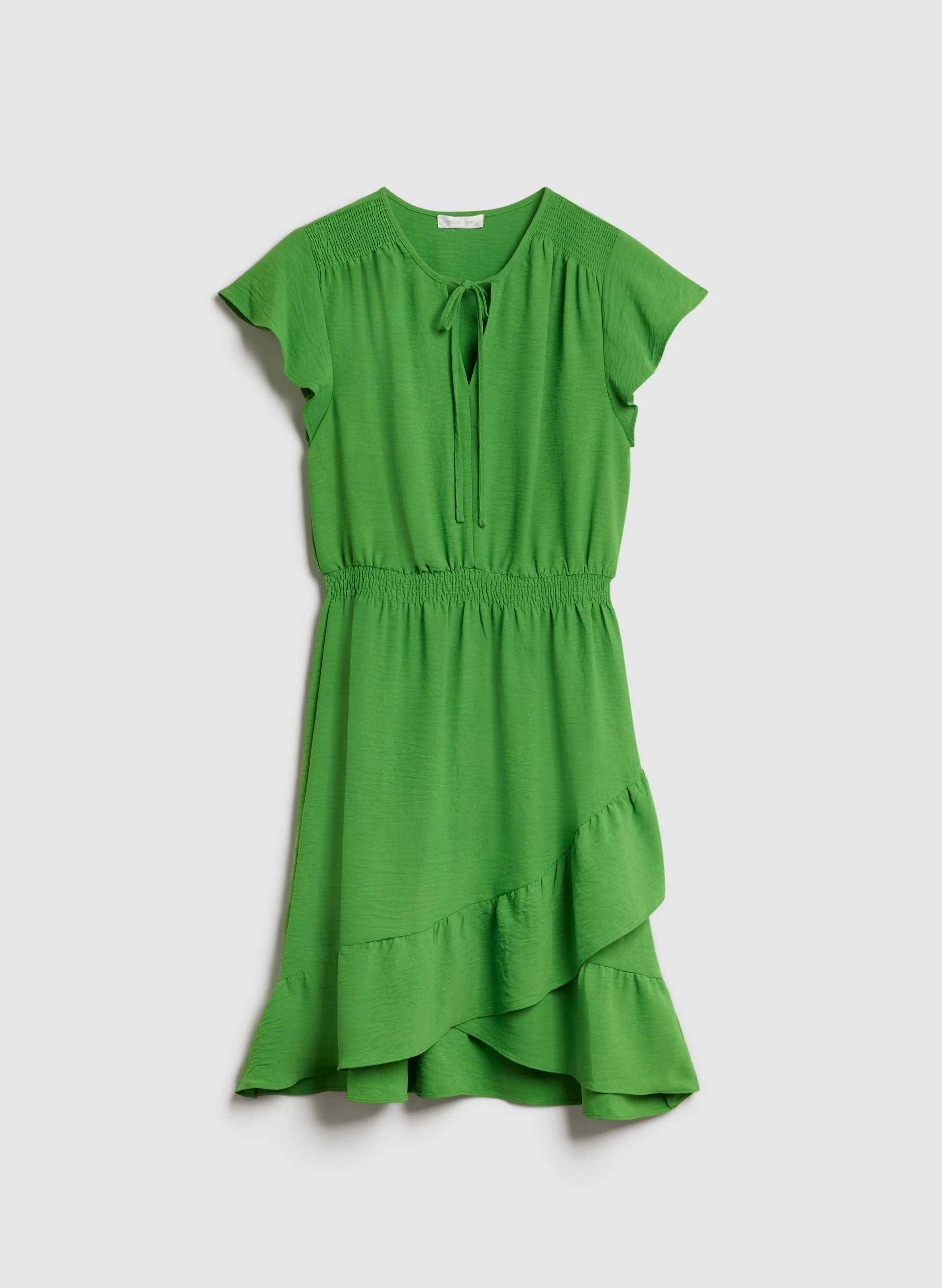Smocked Waist Ruffle Dress - Image 6