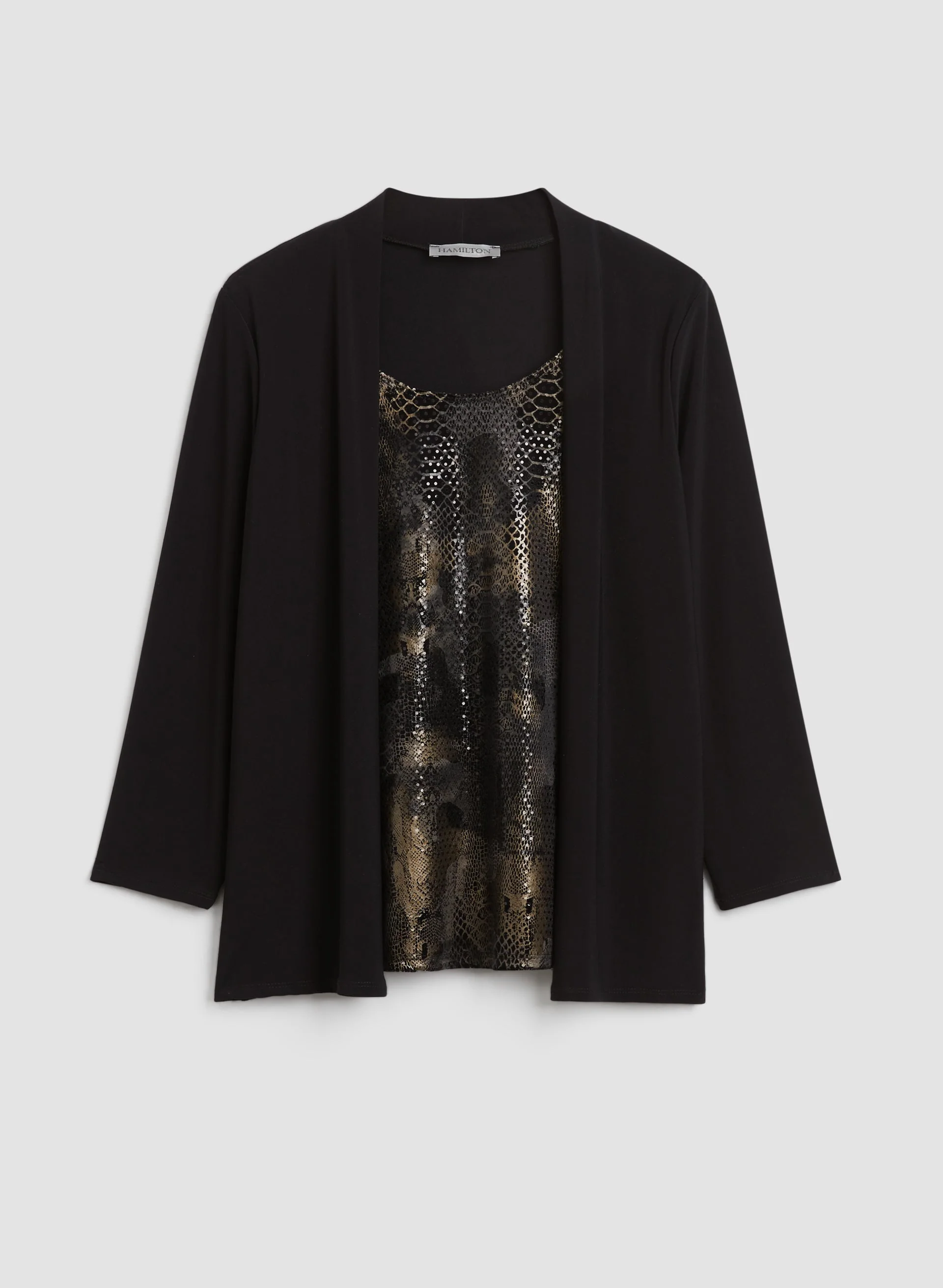 Snake Print Fooler Top - Image 6