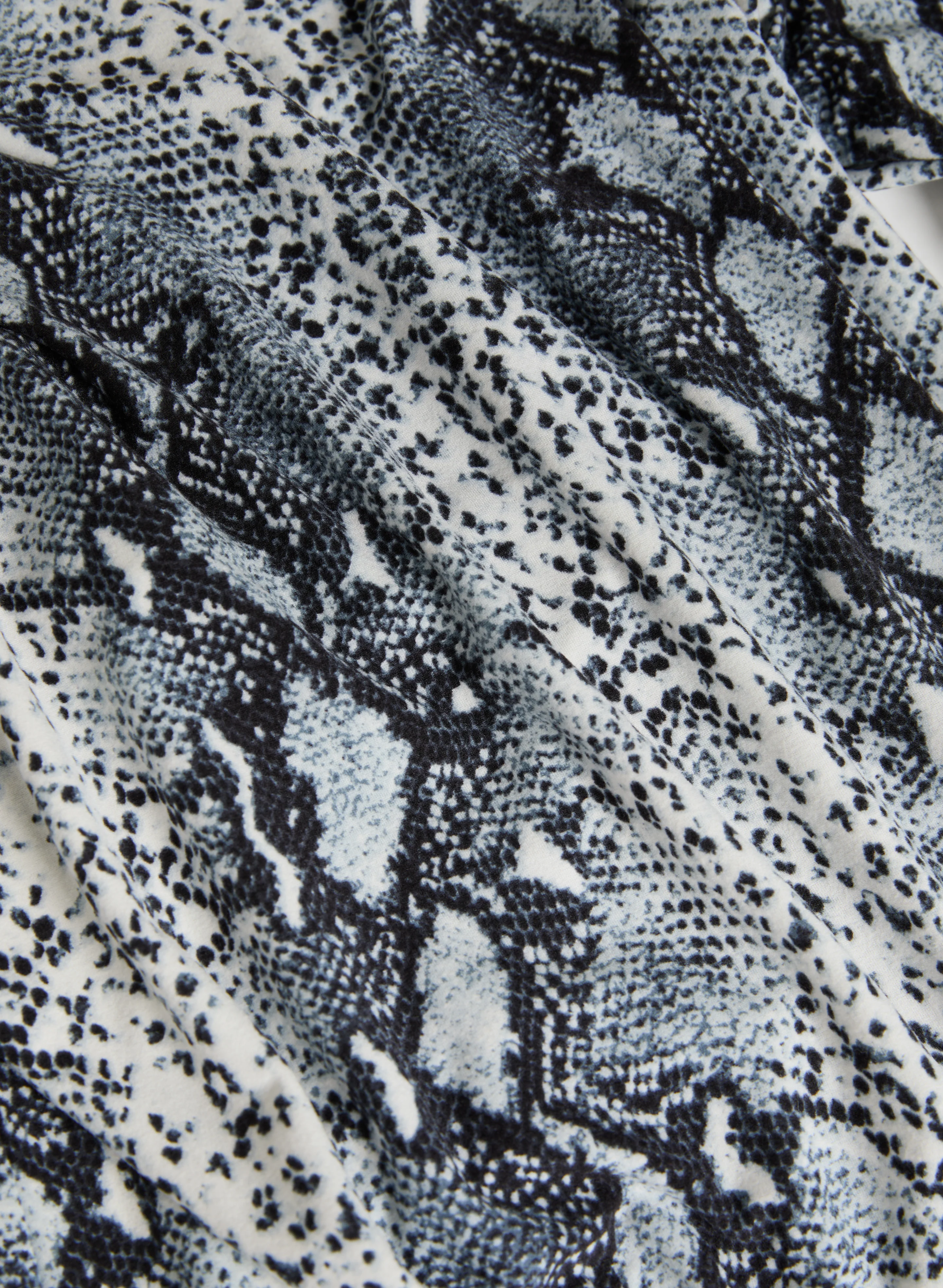 Snake Print Turtleneck Top - Image 6