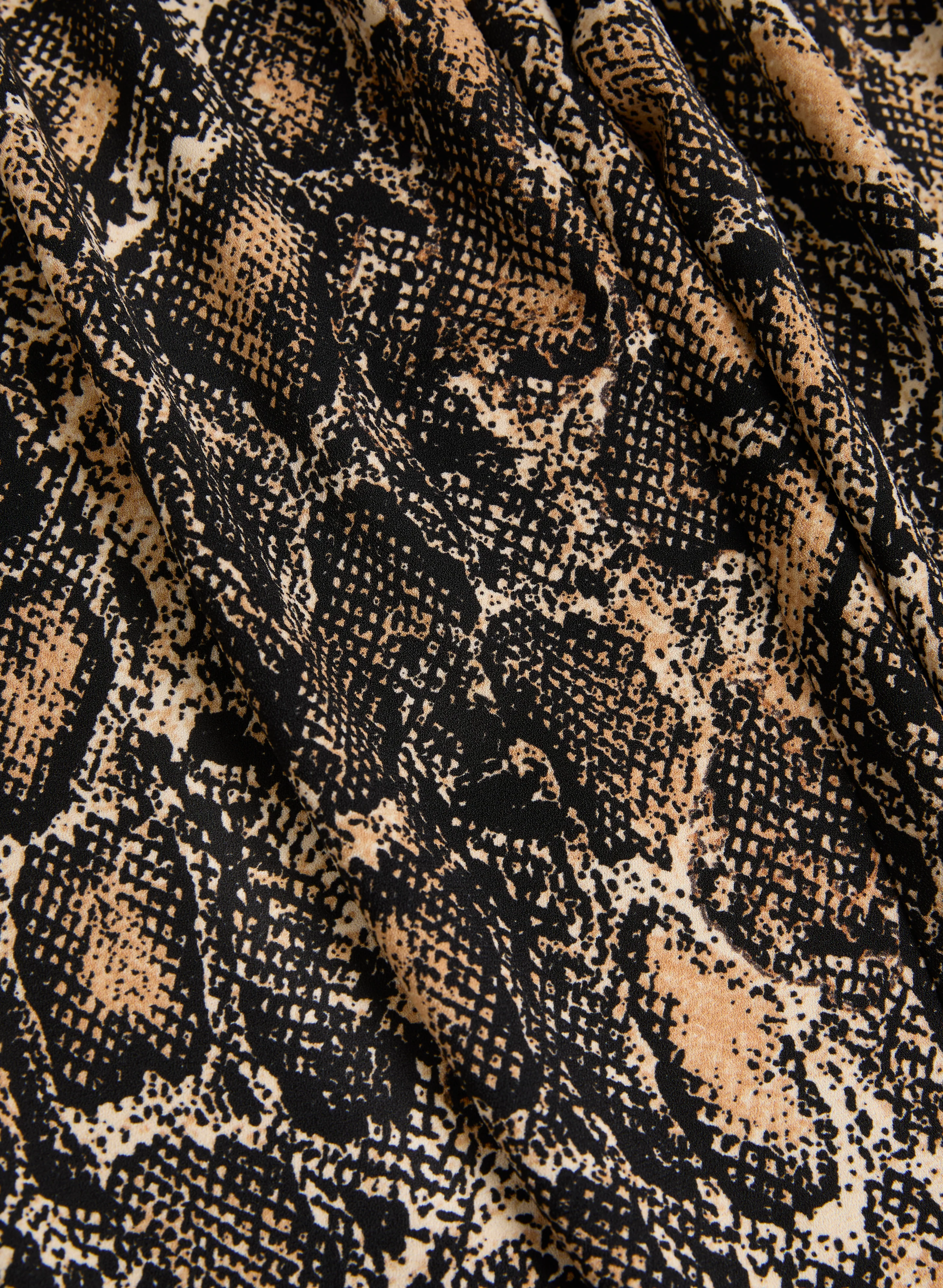 Olivia Snake Print Wide-Leg Pants - Image 7