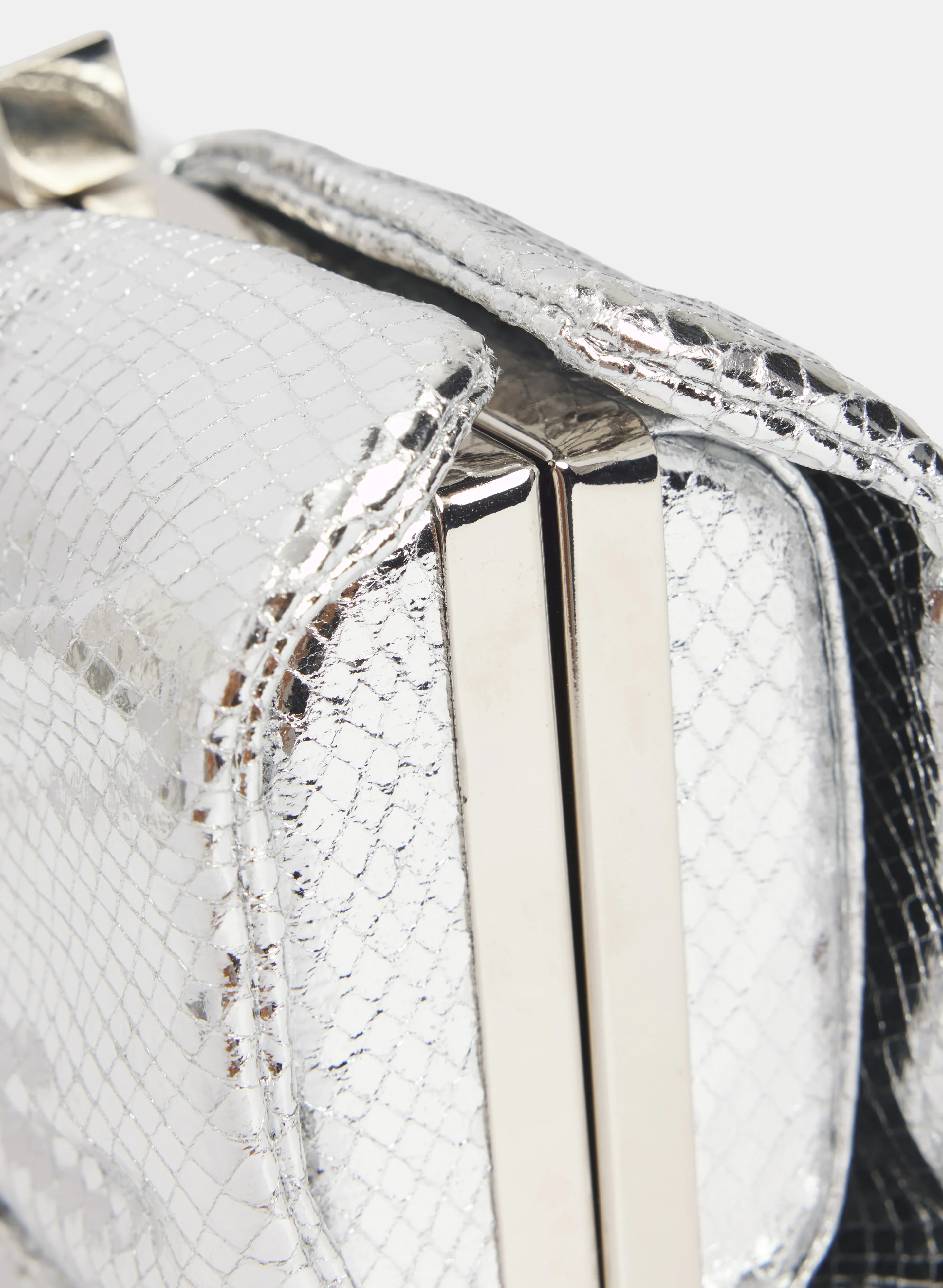 Snakeskin Bow Clutch - Image 4