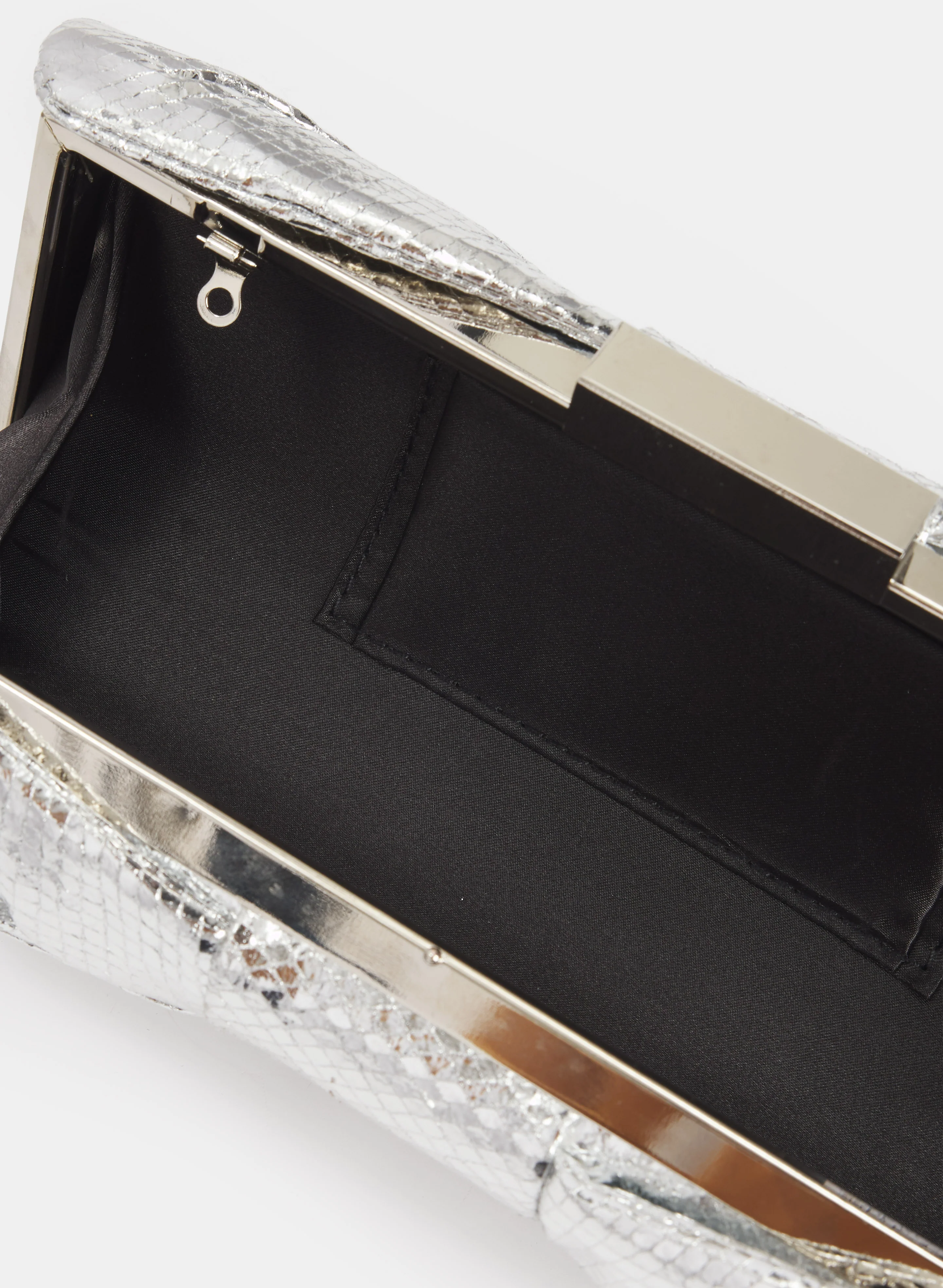 Snakeskin Bow Clutch - Image 5
