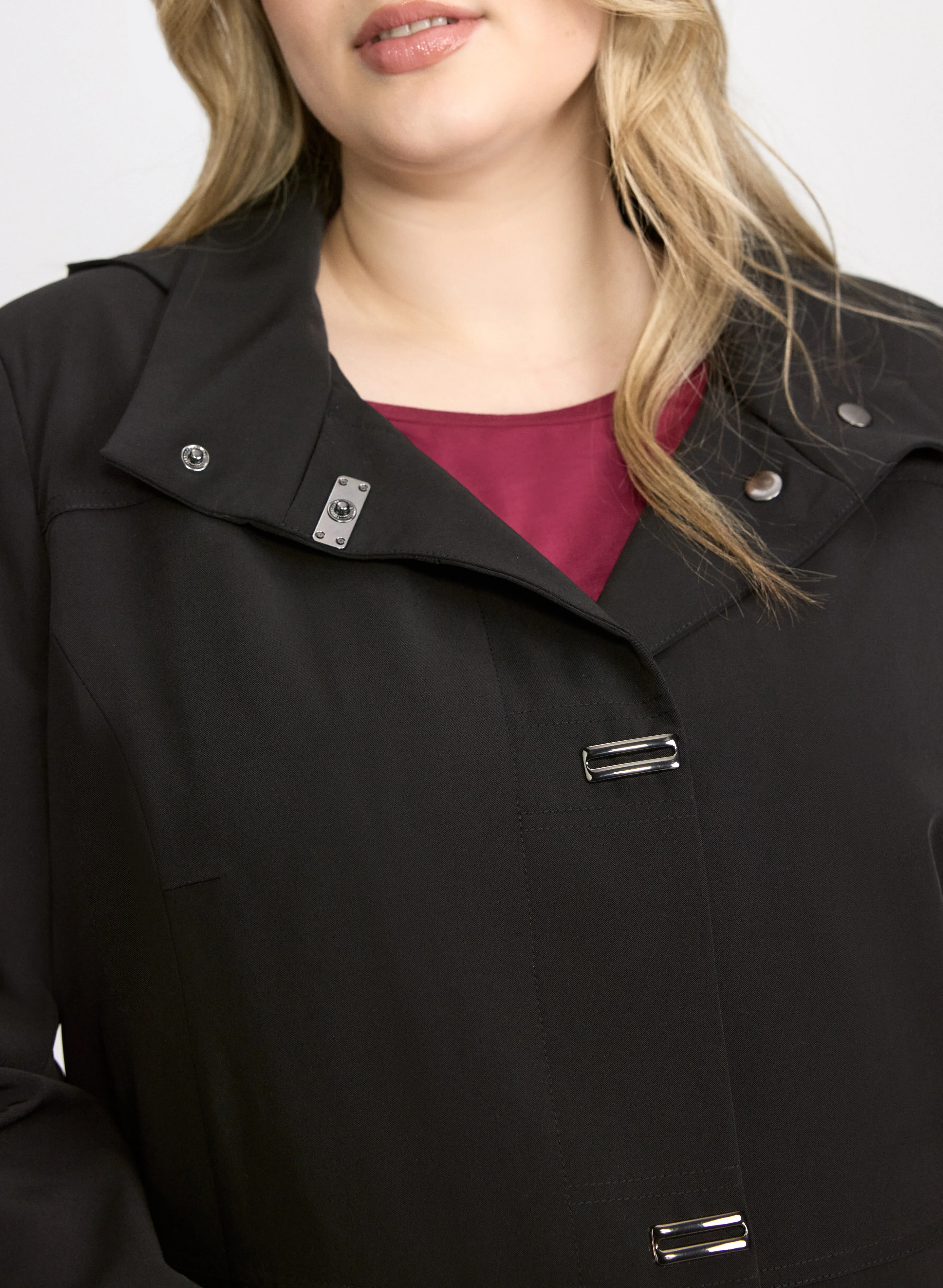 Snap-Button Raincoat - Image 5