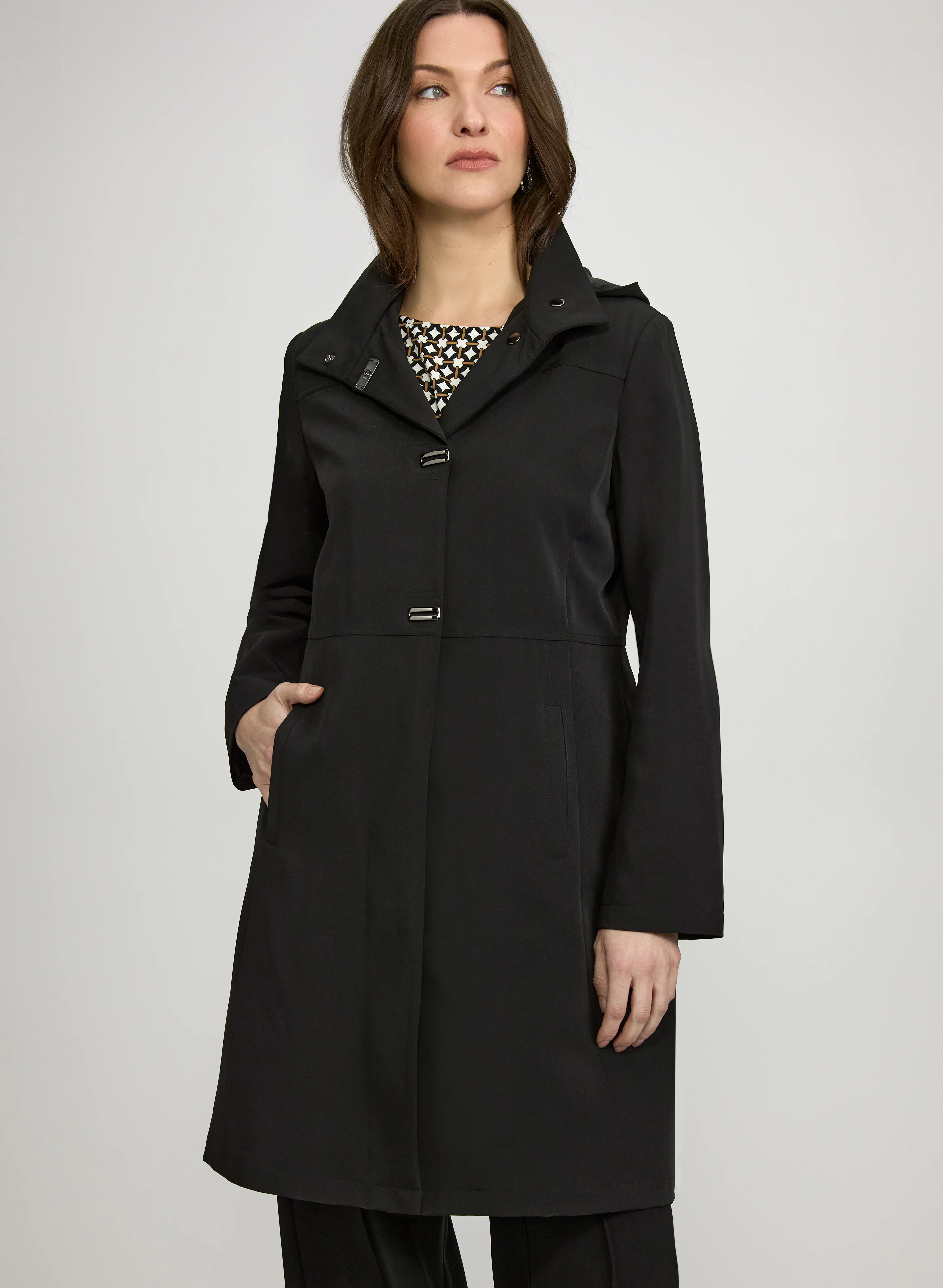 Snap-Button Raincoat