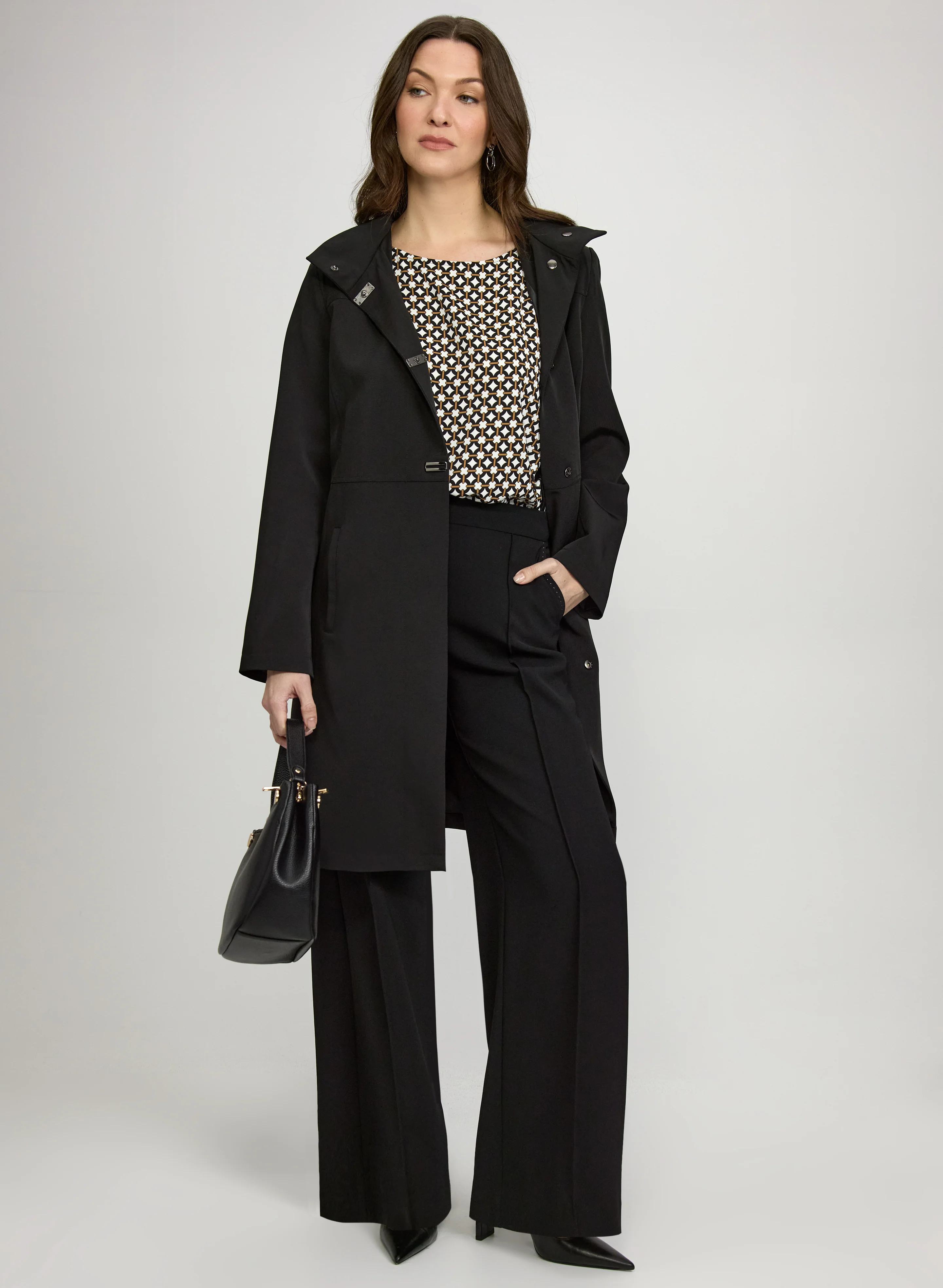 Snap-Button Raincoat - Image 3