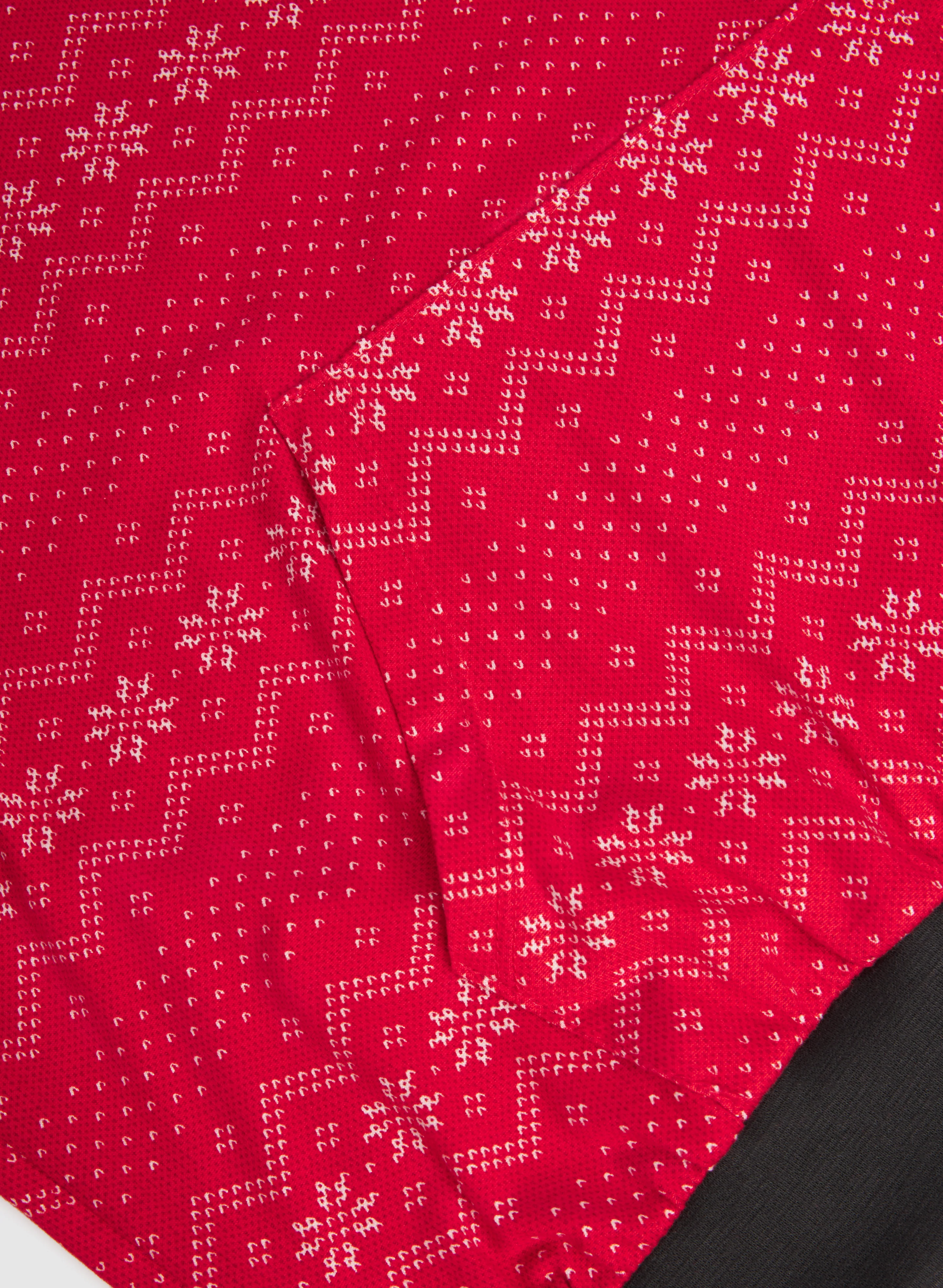 Snowflake Print Pyjama Set - Image 7