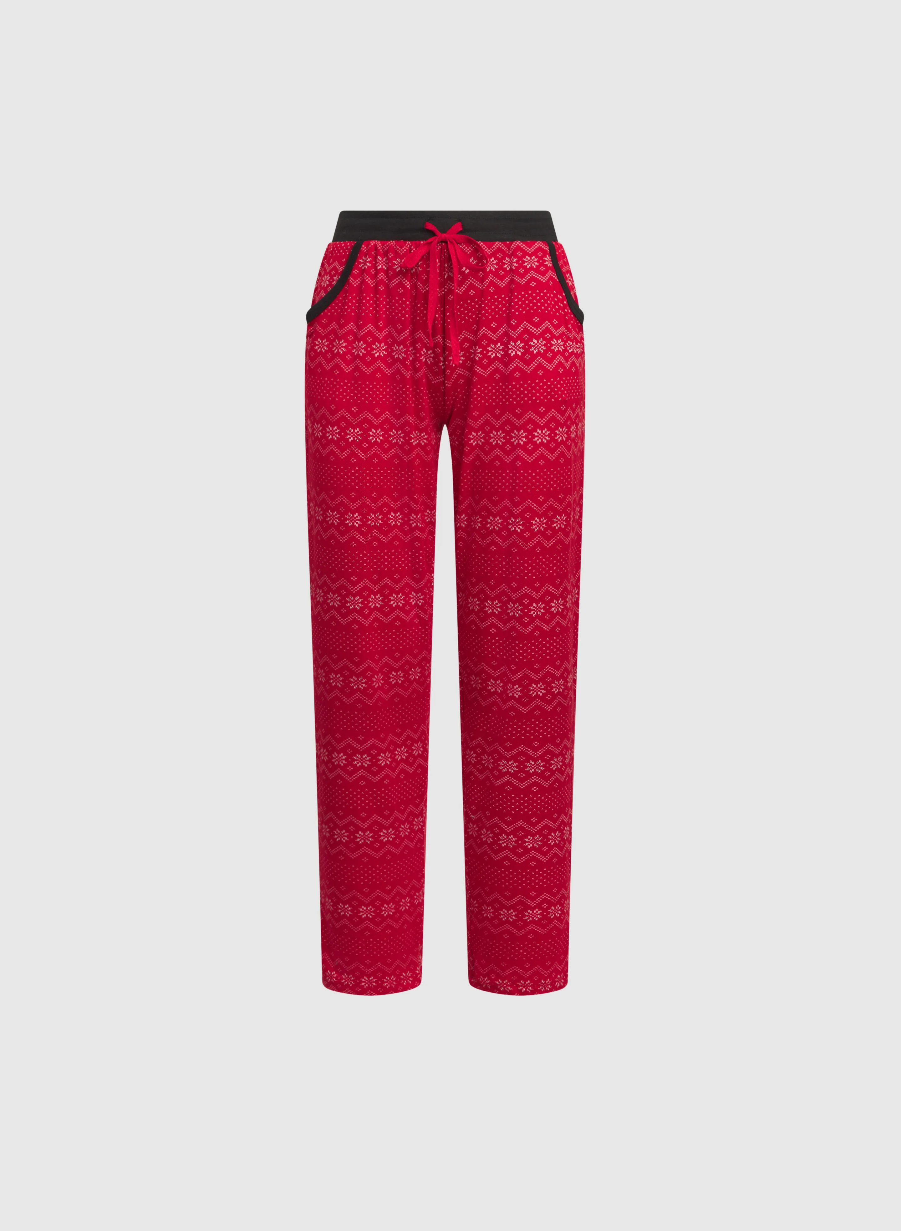 Snowflake Print Pyjama Set - Image 8
