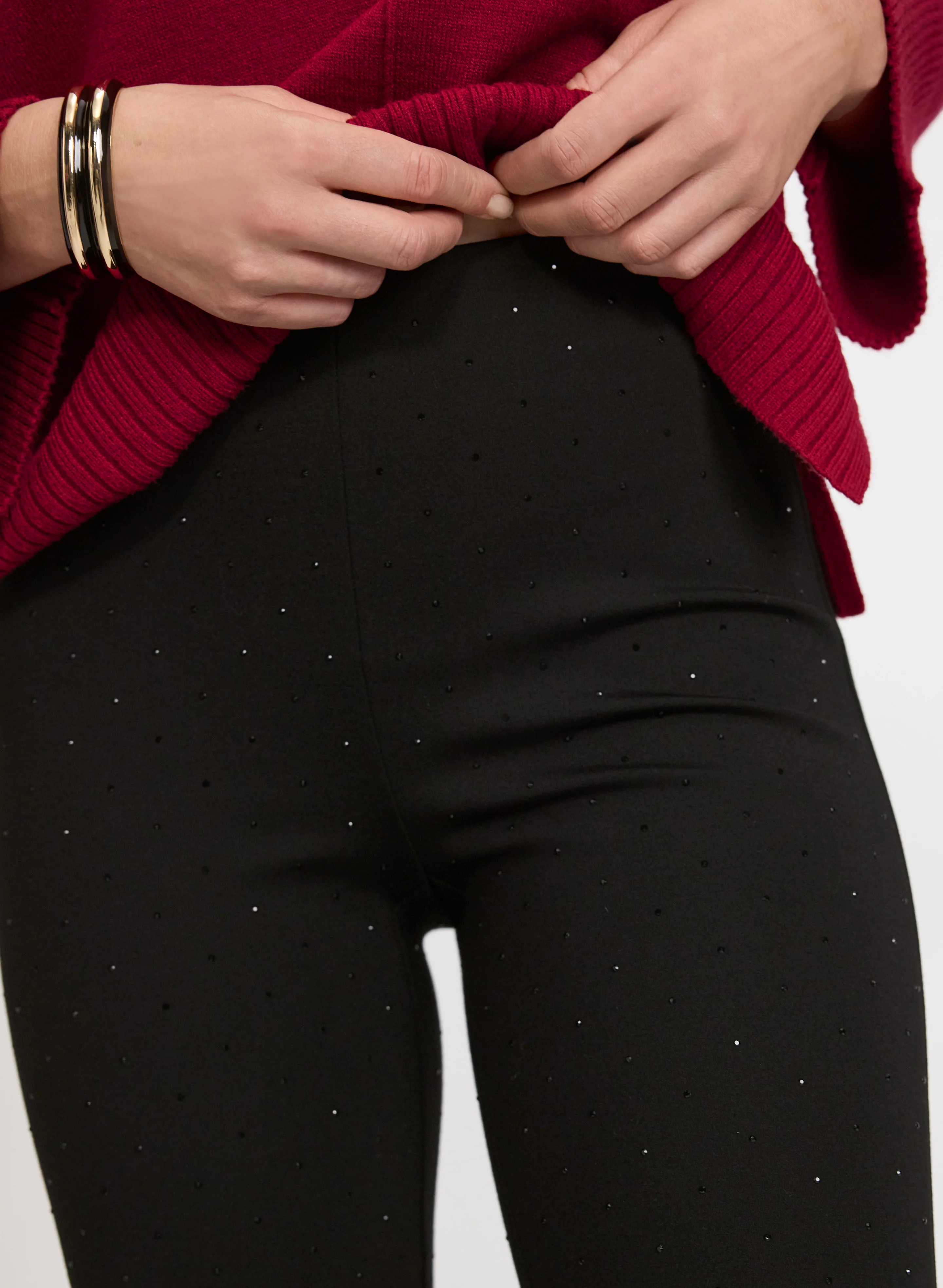 Sofia Rhinestone Pants - Image 2