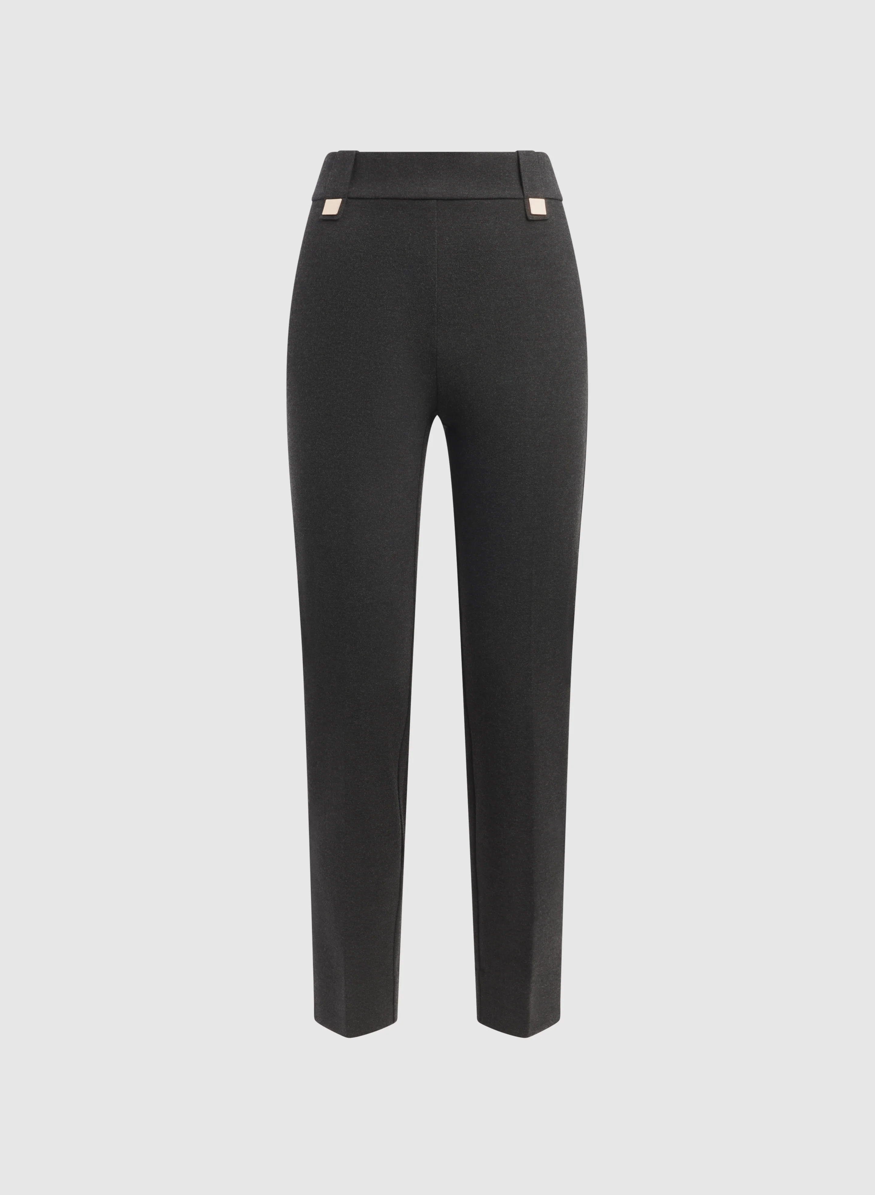 Sofia Rivet Detail Slim-Leg Pants - Image 6