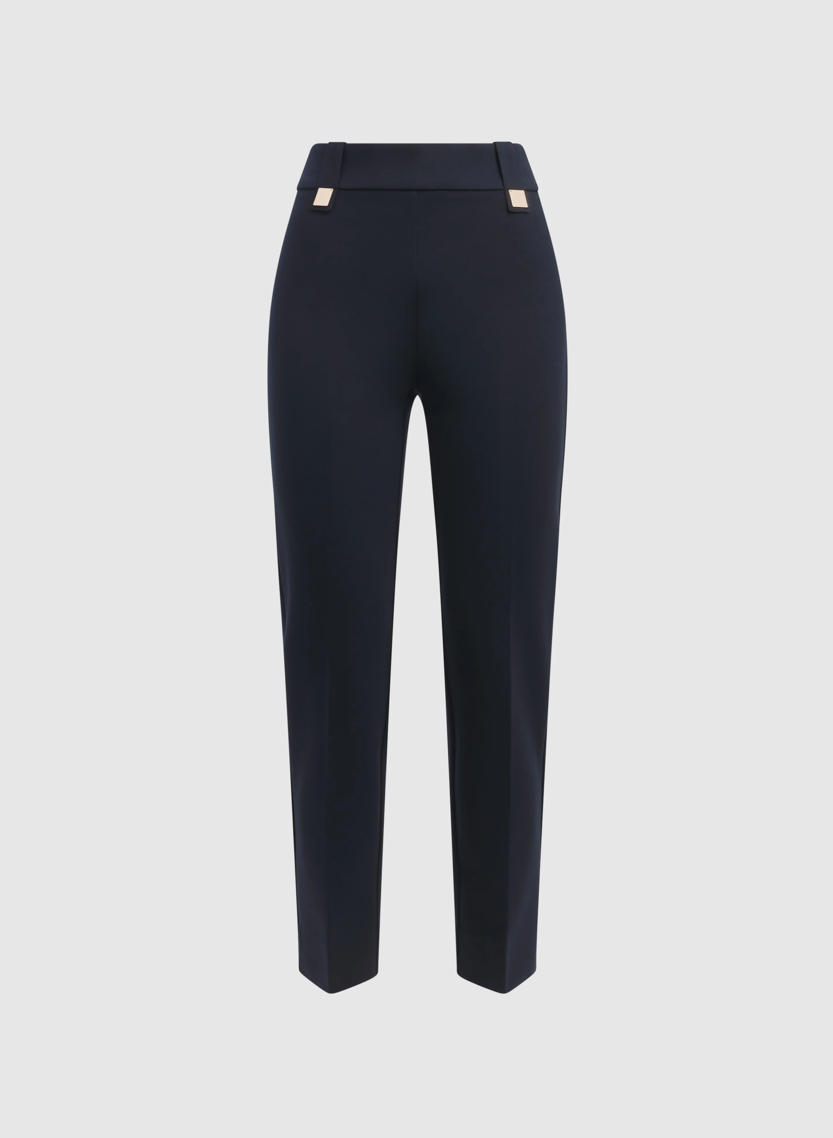 Sofia Rivet Detail Slim-Leg Pants - Image 6