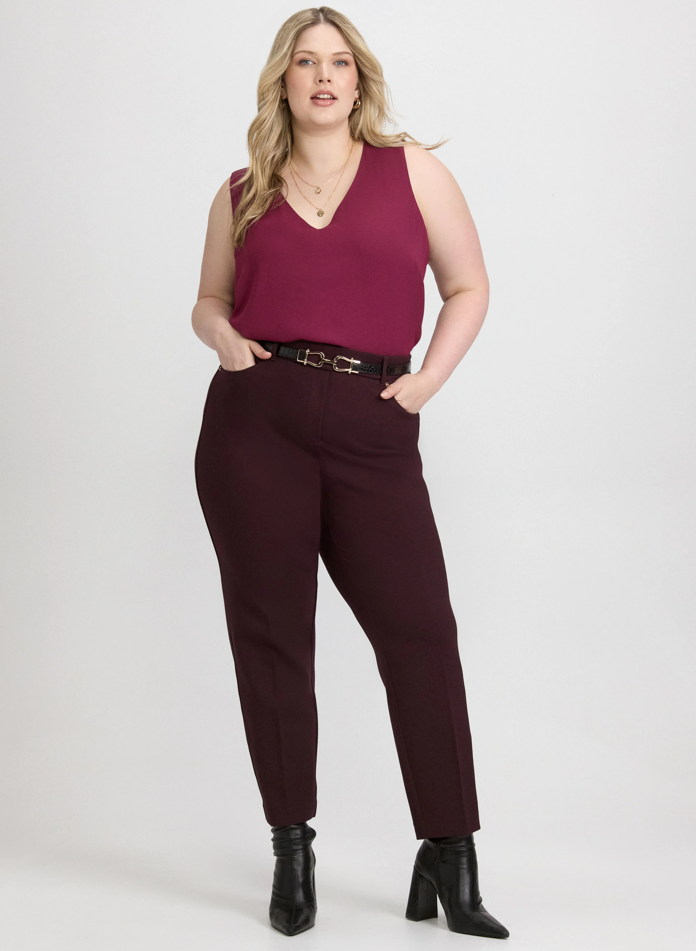 Sofia Slim-leg Pants - Image 3
