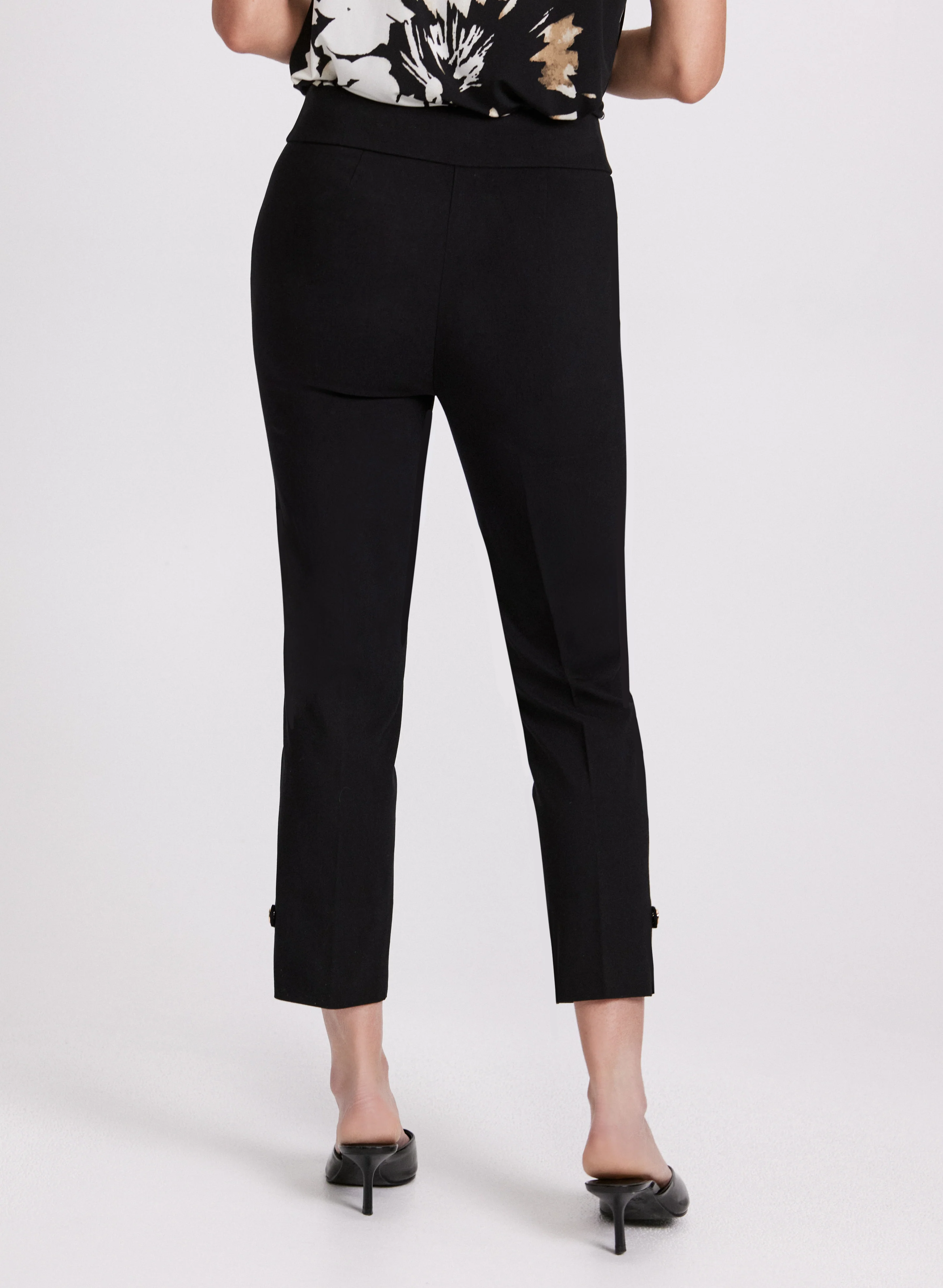 Sofia Slim-Leg Pants - Short - Image 4