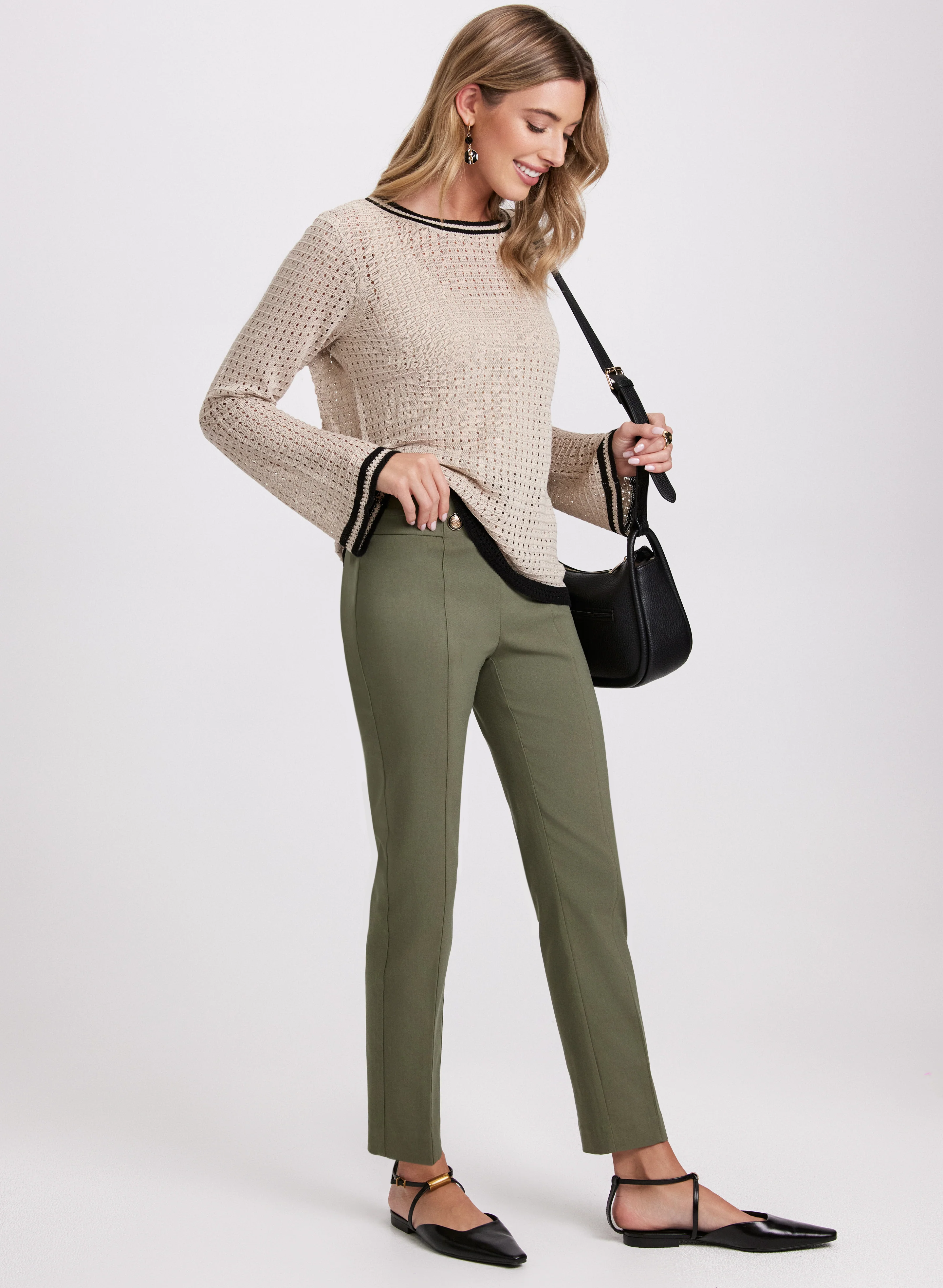 Sofia Slim-Leg Pants - Short - Image 4